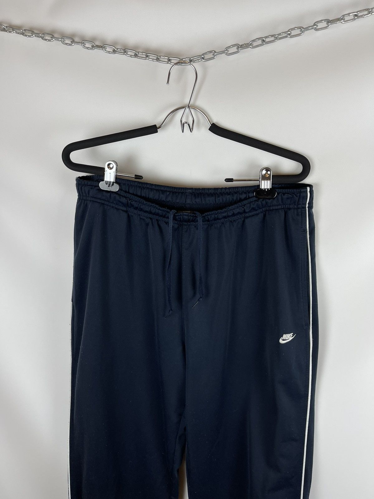 Nike × Vintage Nike Vintage y2k embroidered logo swoosh track pants Size US 38 / EU 54 - 4 Thumbnail