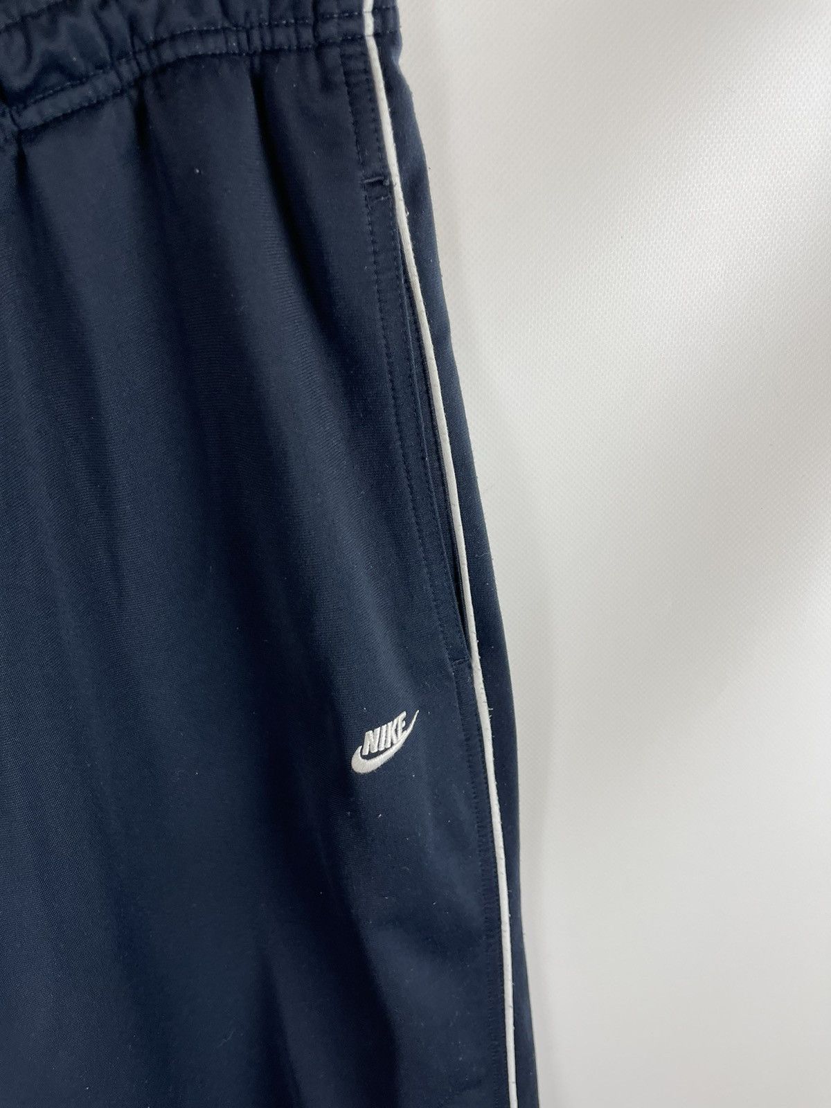 Nike × Vintage Nike Vintage y2k embroidered logo swoosh track pants Size US 38 / EU 54 - 6 Thumbnail