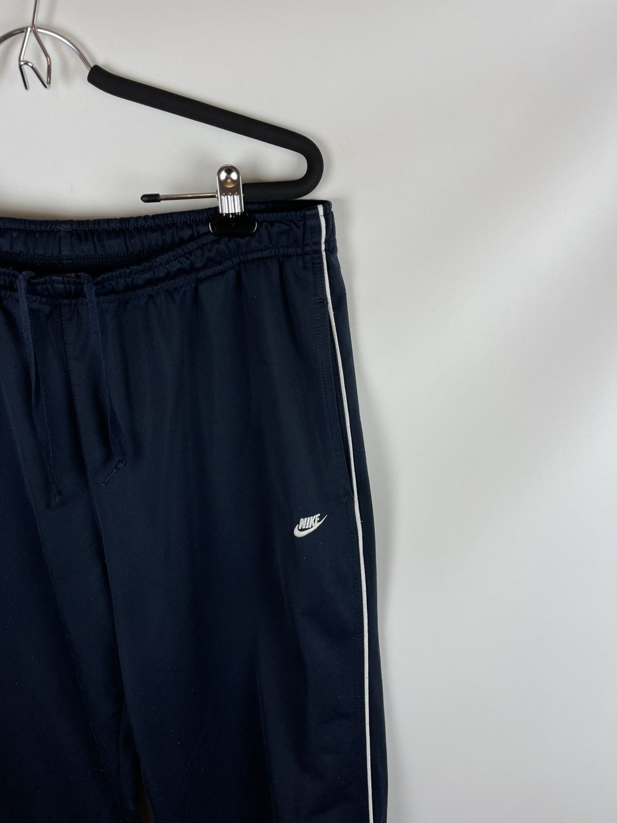 Nike × Vintage Nike Vintage y2k embroidered logo swoosh track pants Size US 38 / EU 54 - 3 Thumbnail