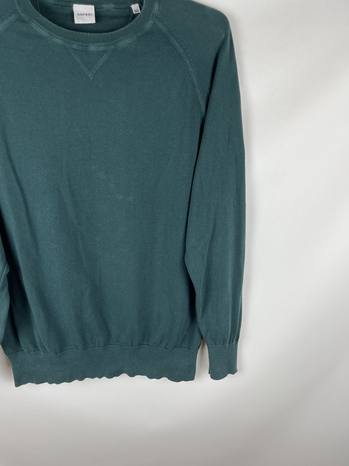 Aspesi Aspesi vintage green cotton sweatshirt sweater Size US M / EU 48-50 / 2 - 5 Thumbnail