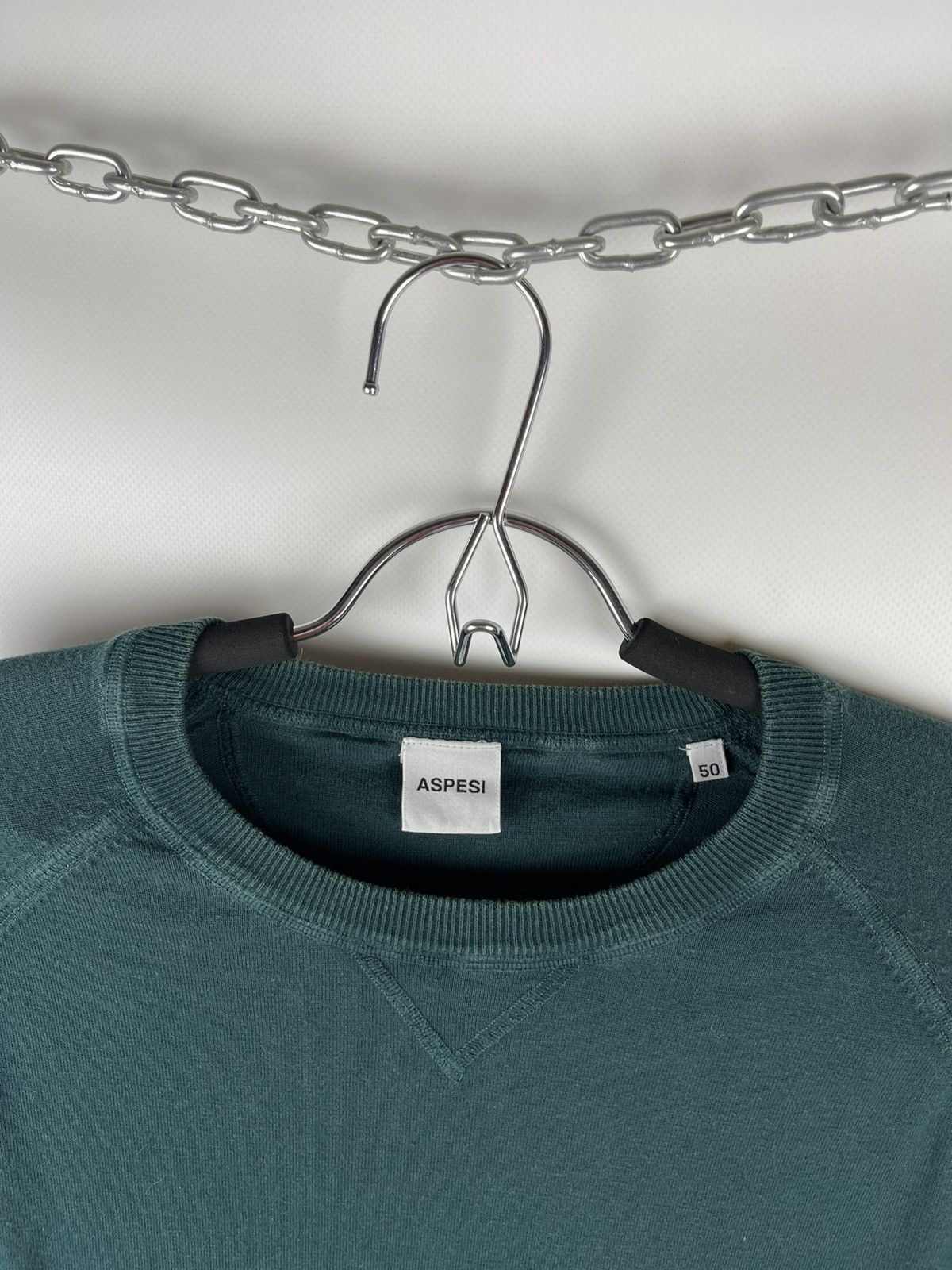 Aspesi Aspesi vintage green cotton sweatshirt sweater Size US M / EU 48-50 / 2 - 4 Thumbnail