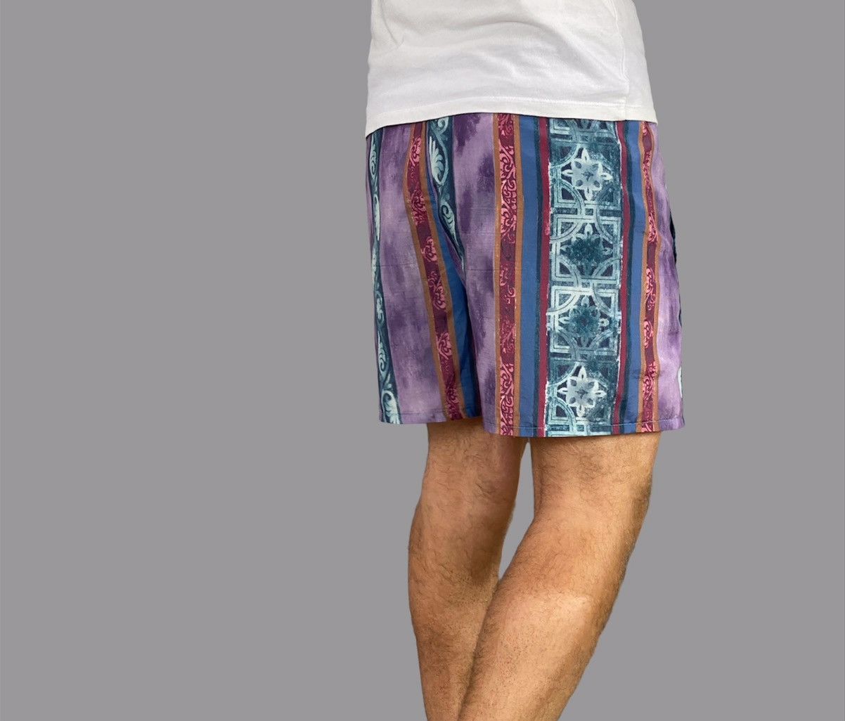 Designer Santo Stefano Vintage Nylon Shorts Size US 38 / EU 54 - 5 Thumbnail