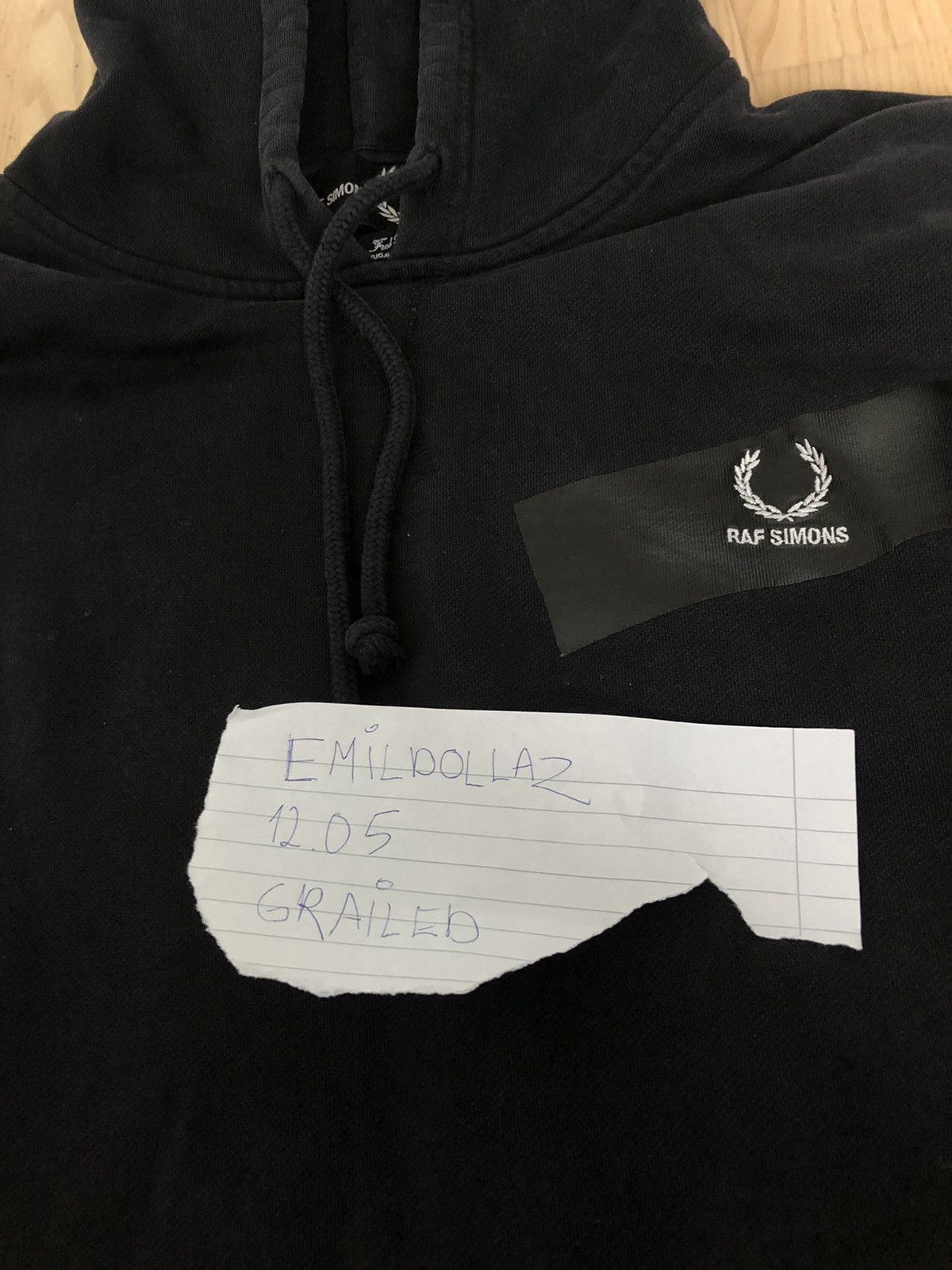 Fred Perry × Raf Simons raf simons x fred perry hoodie Size US L / EU 52-54 / 3 - 4 Thumbnail