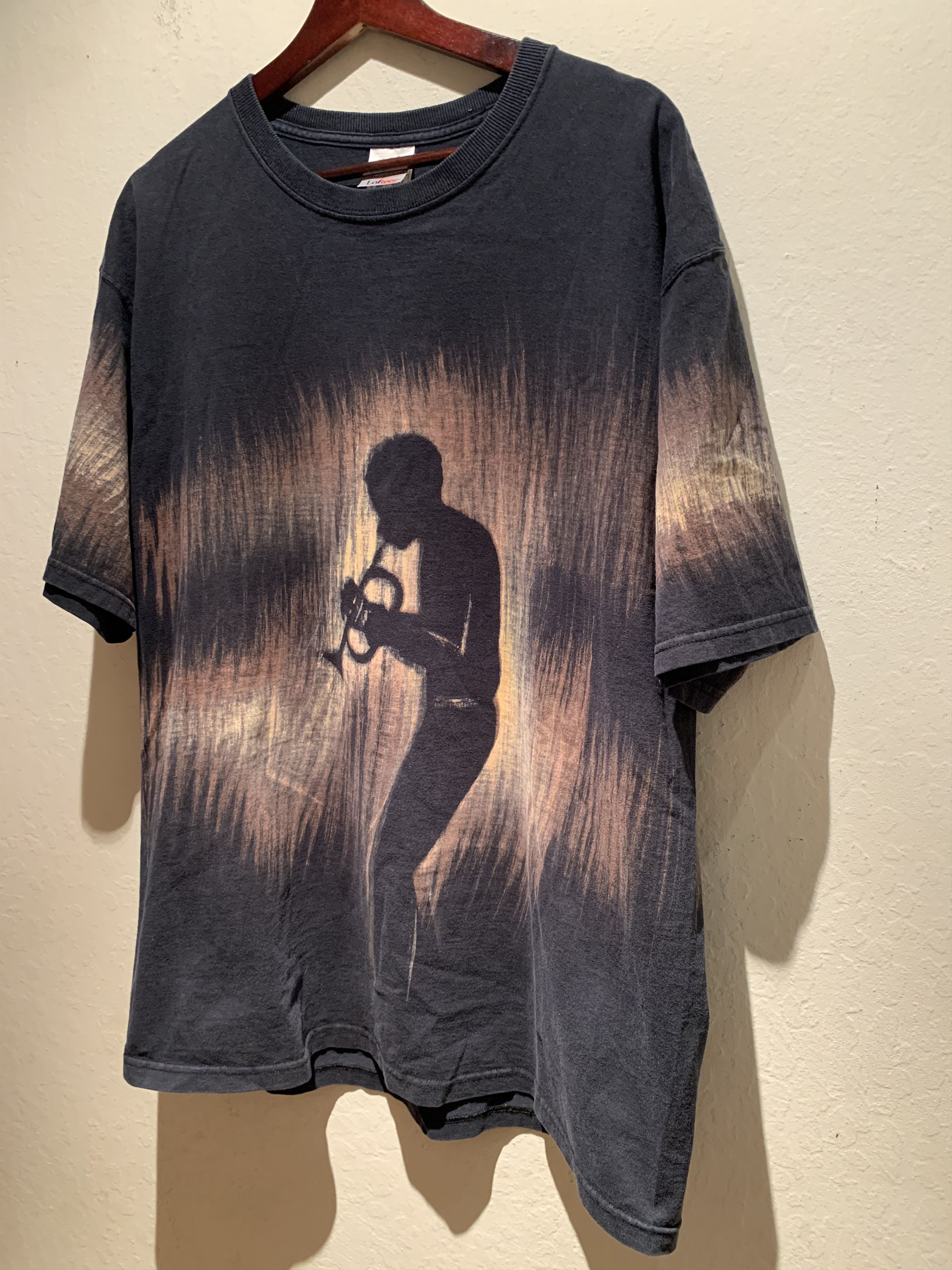 *RARE* Vintage All-Over Print Jazz Musicians T-Shirt - XL