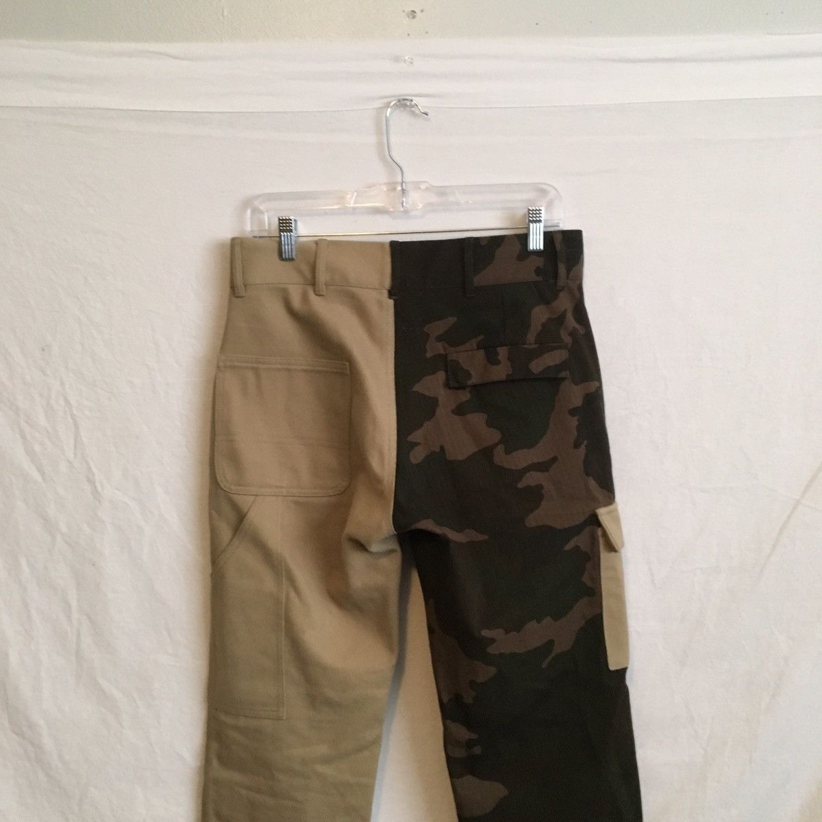 Gosha Rubchinskiy FW17 Camo Split Cargo Pants Size US 30 / EU 46 - 5 Thumbnail