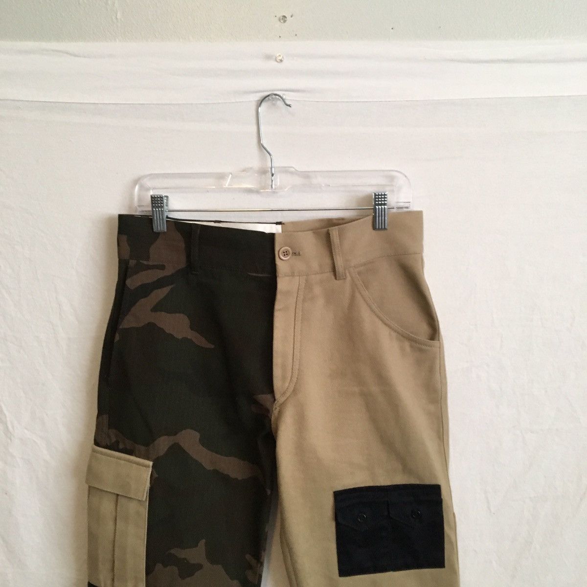 Gosha Rubchinskiy FW17 Camo Split Cargo Pants Size US 30 / EU 46 - 2 Thumbnail