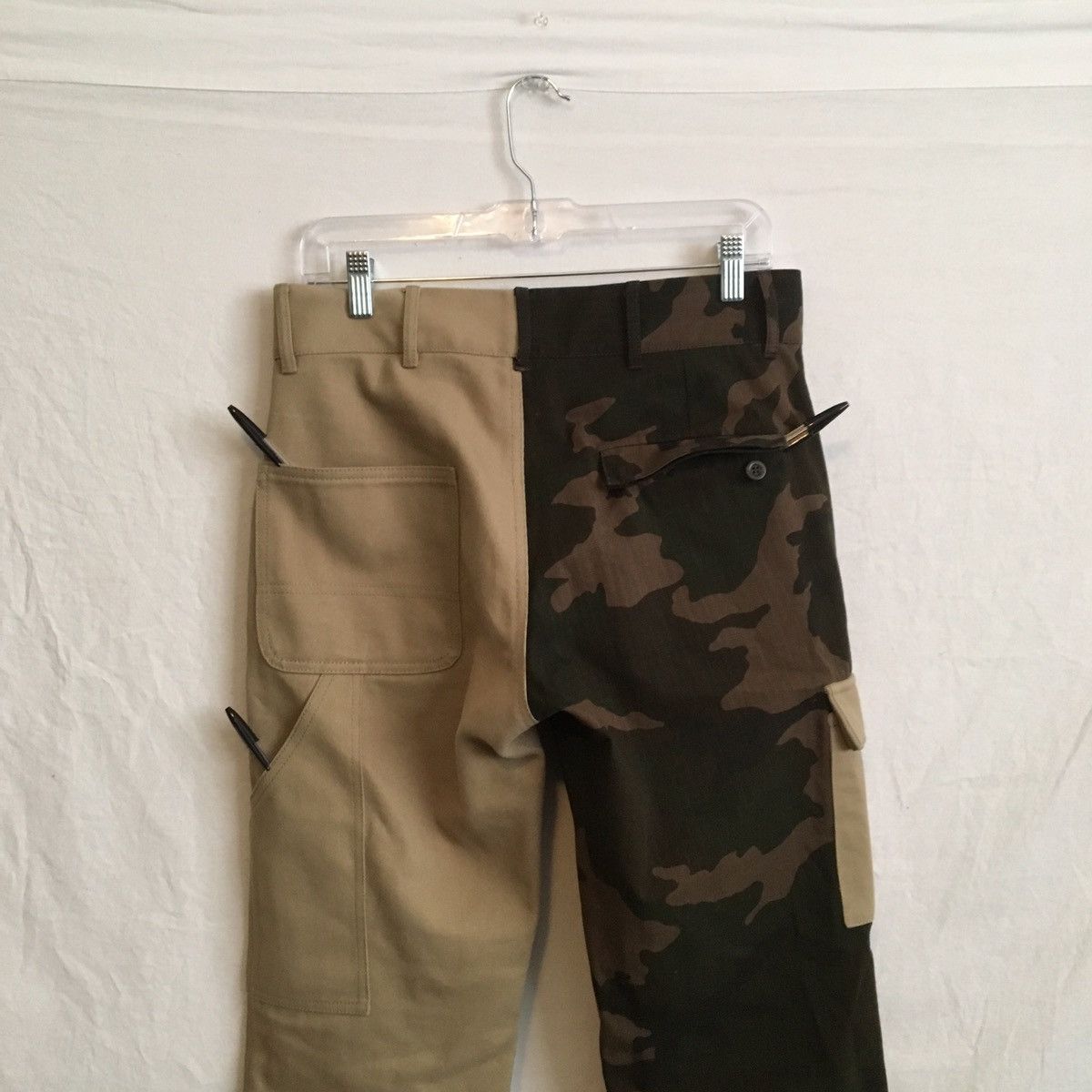 Gosha Rubchinskiy FW17 Camo Split Cargo Pants Size US 30 / EU 46 - 4 Thumbnail