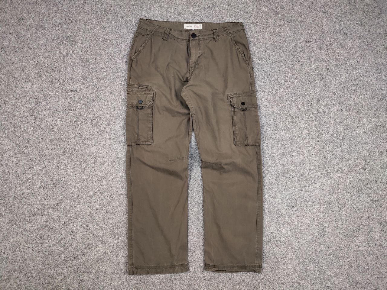 Japanese Brand Vintage Cargo Pants Travis Scott Japan Zip Pocket Olive Size US 34 / EU 50 - 11 Thumbnail