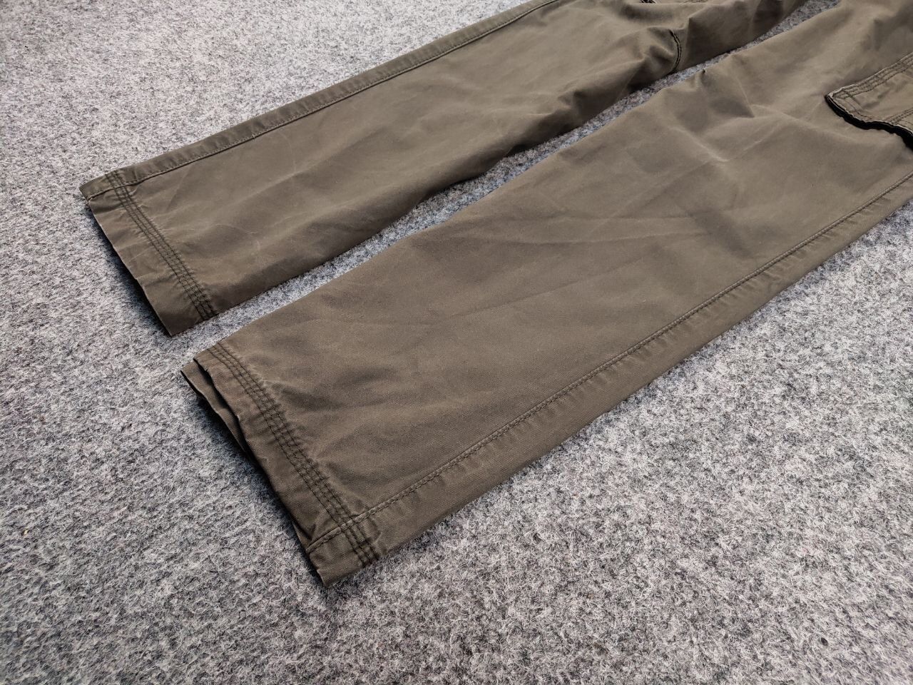 Japanese Brand Vintage Cargo Pants Travis Scott Japan Zip Pocket Olive Size US 34 / EU 50 - 5 Thumbnail