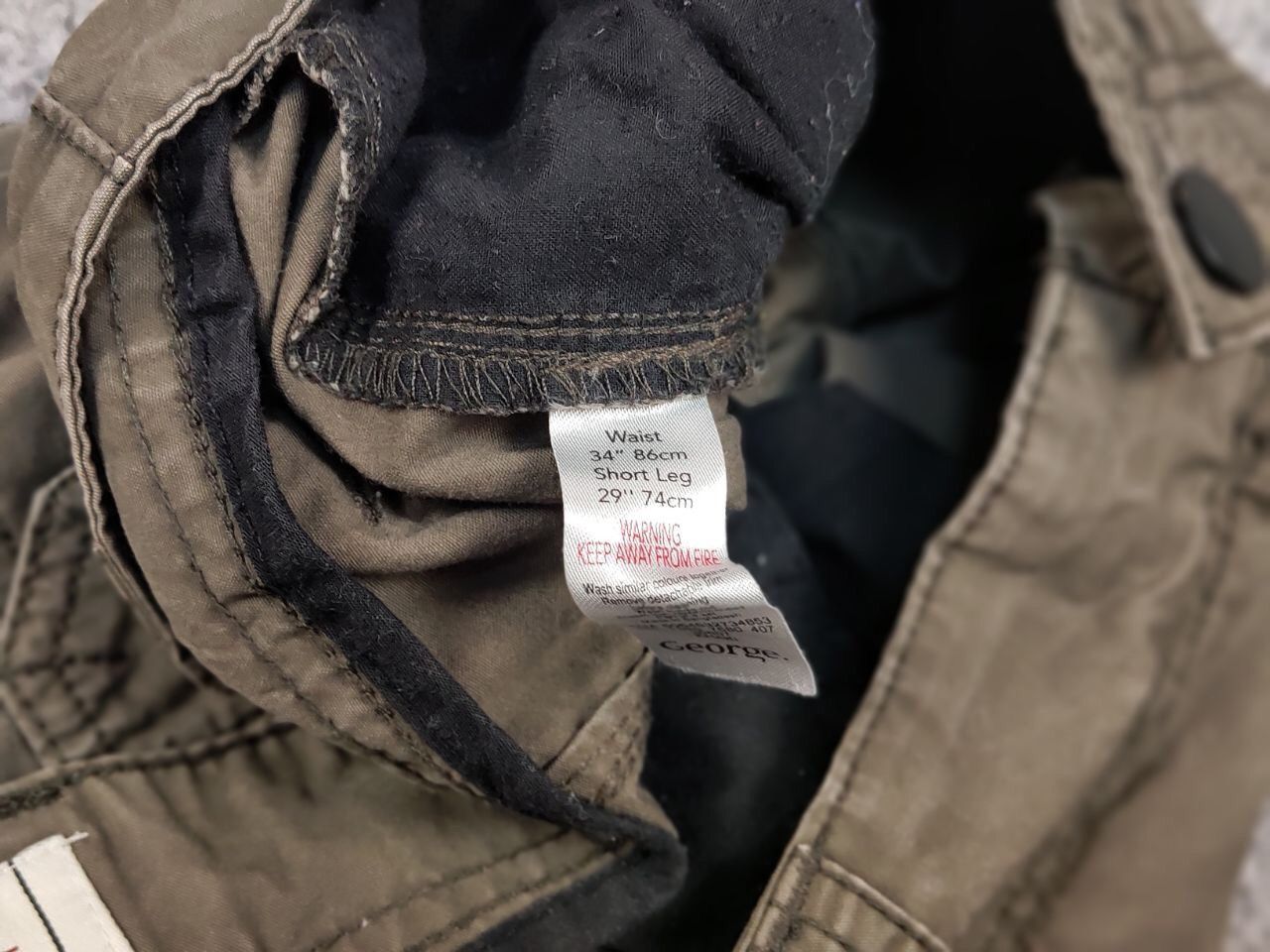 Japanese Brand Vintage Cargo Pants Travis Scott Japan Zip Pocket Olive Size US 34 / EU 50 - 17 Thumbnail