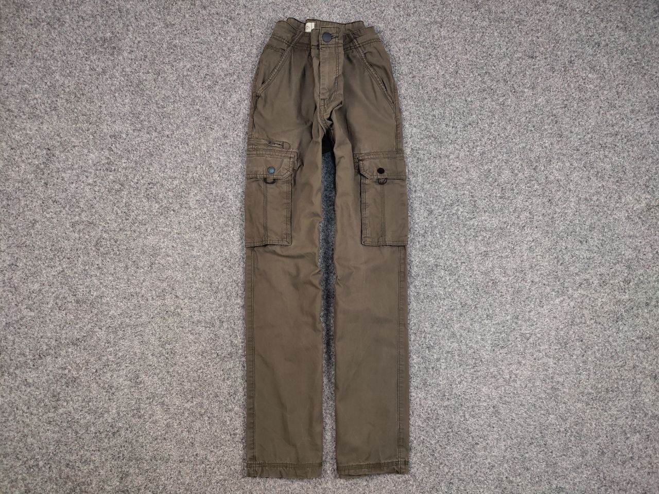 Japanese Brand Vintage Cargo Pants Travis Scott Japan Zip Pocket Olive Size US 34 / EU 50 - 1 Thumbnail