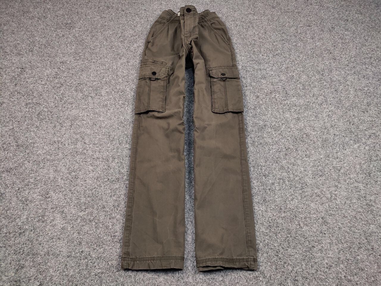 Japanese Brand Vintage Cargo Pants Travis Scott Japan Zip Pocket Olive Size US 34 / EU 50 - 2 Thumbnail
