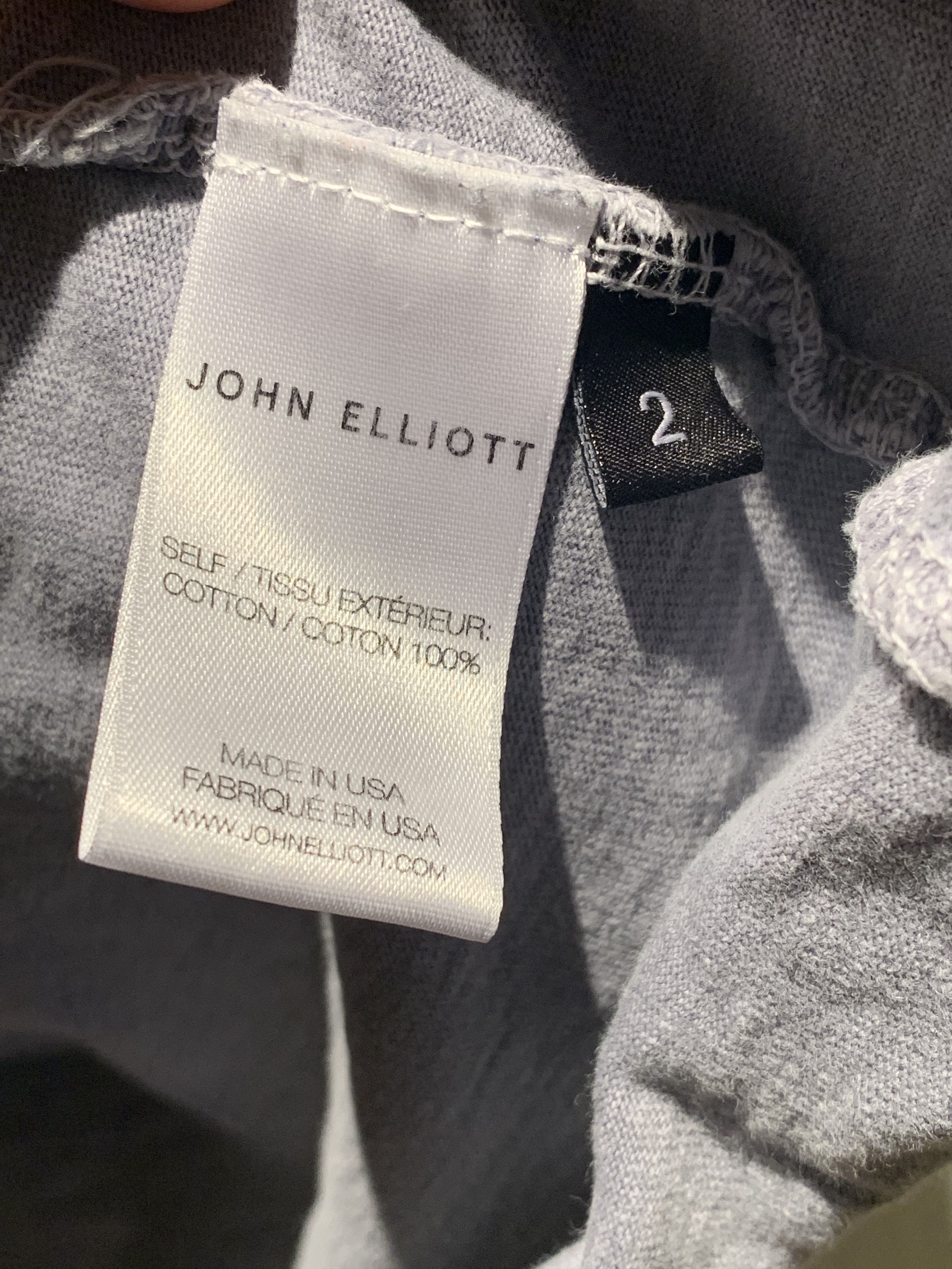 Designer × John Elliott *RARE* John Elliott Garment/Pigment Dye USA-Made T-Shirt Size US M / EU 48-50 / 2 - 6 Thumbnail