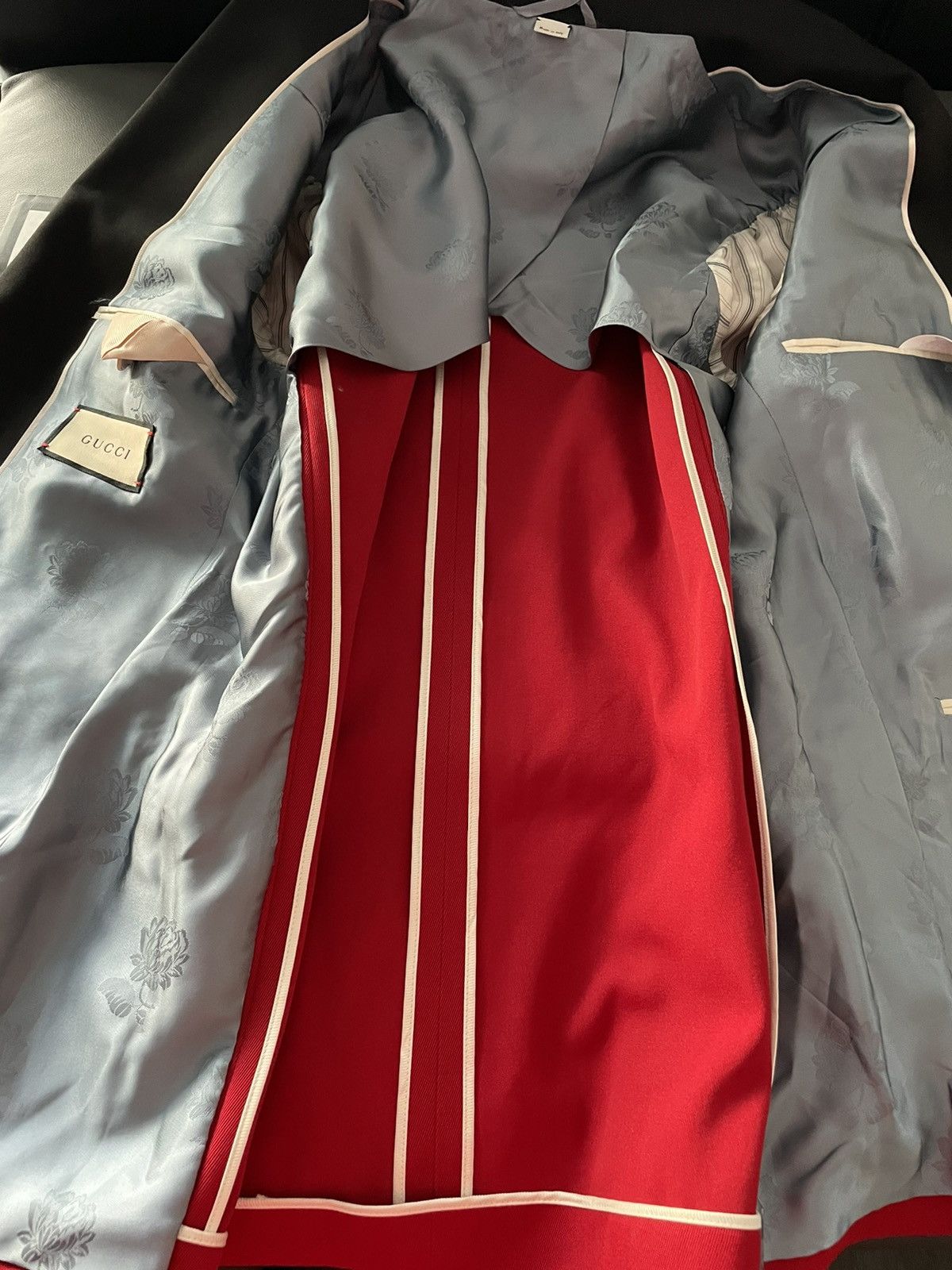 Gucci $4,450 NEW Rare Limited Edition Gucci Band Tux Blazer Jacket Size 50L - 23 Thumbnail
