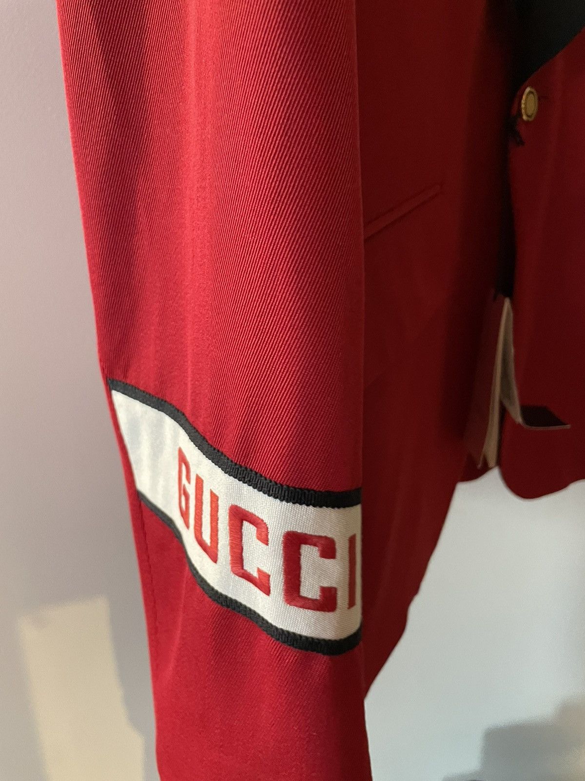 Gucci $4,450 NEW Rare Limited Edition Gucci Band Tux Blazer Jacket Size 50L - 25 Thumbnail