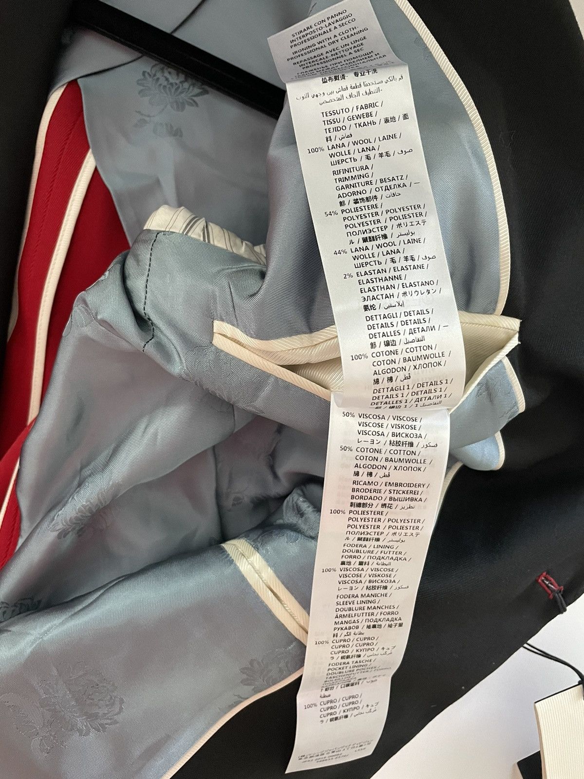 Gucci $4,450 NEW Rare Limited Edition Gucci Band Tux Blazer Jacket Size 50L - 14 Thumbnail