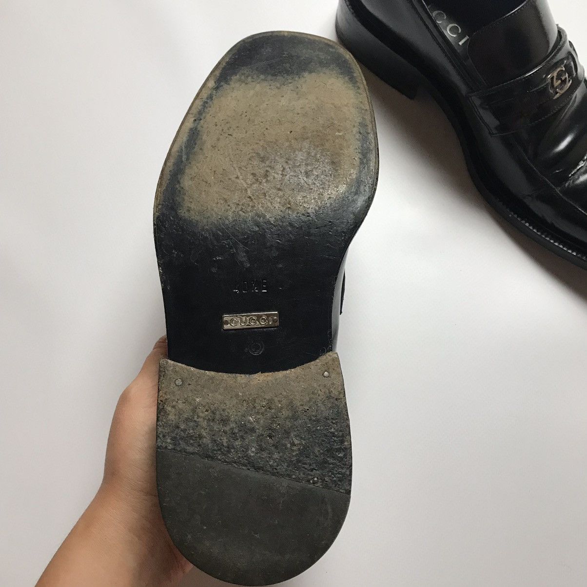 Gucci Gucci leather loafers Size US 8.5 / EU 41-42 - 9 Thumbnail