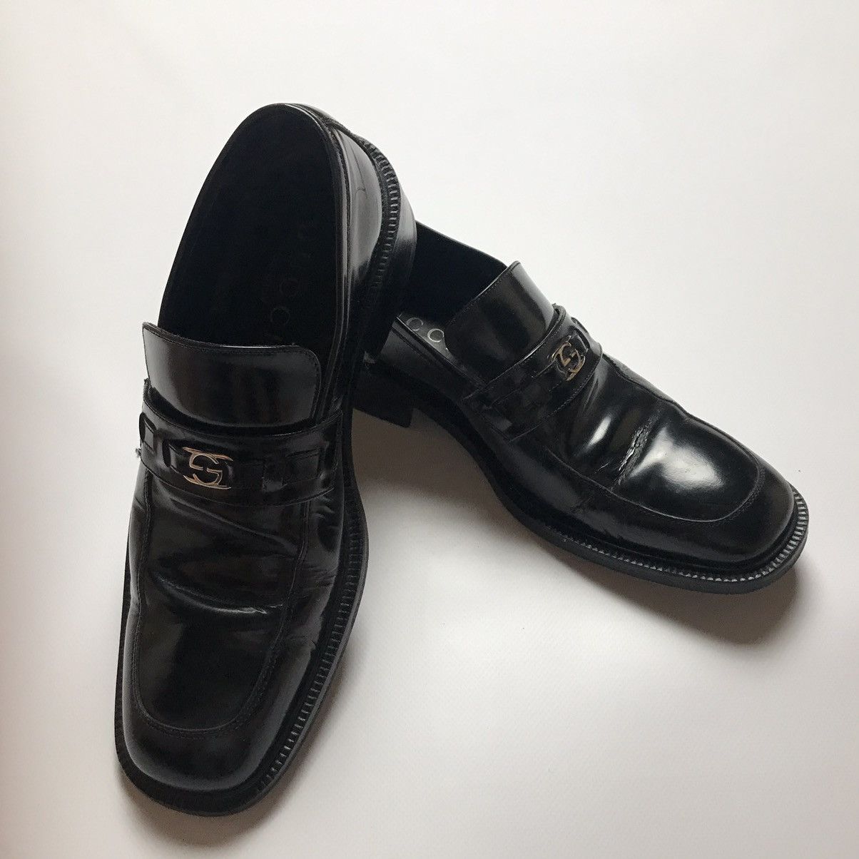 Gucci Gucci leather loafers Size US 8.5 / EU 41-42 - 1 Thumbnail