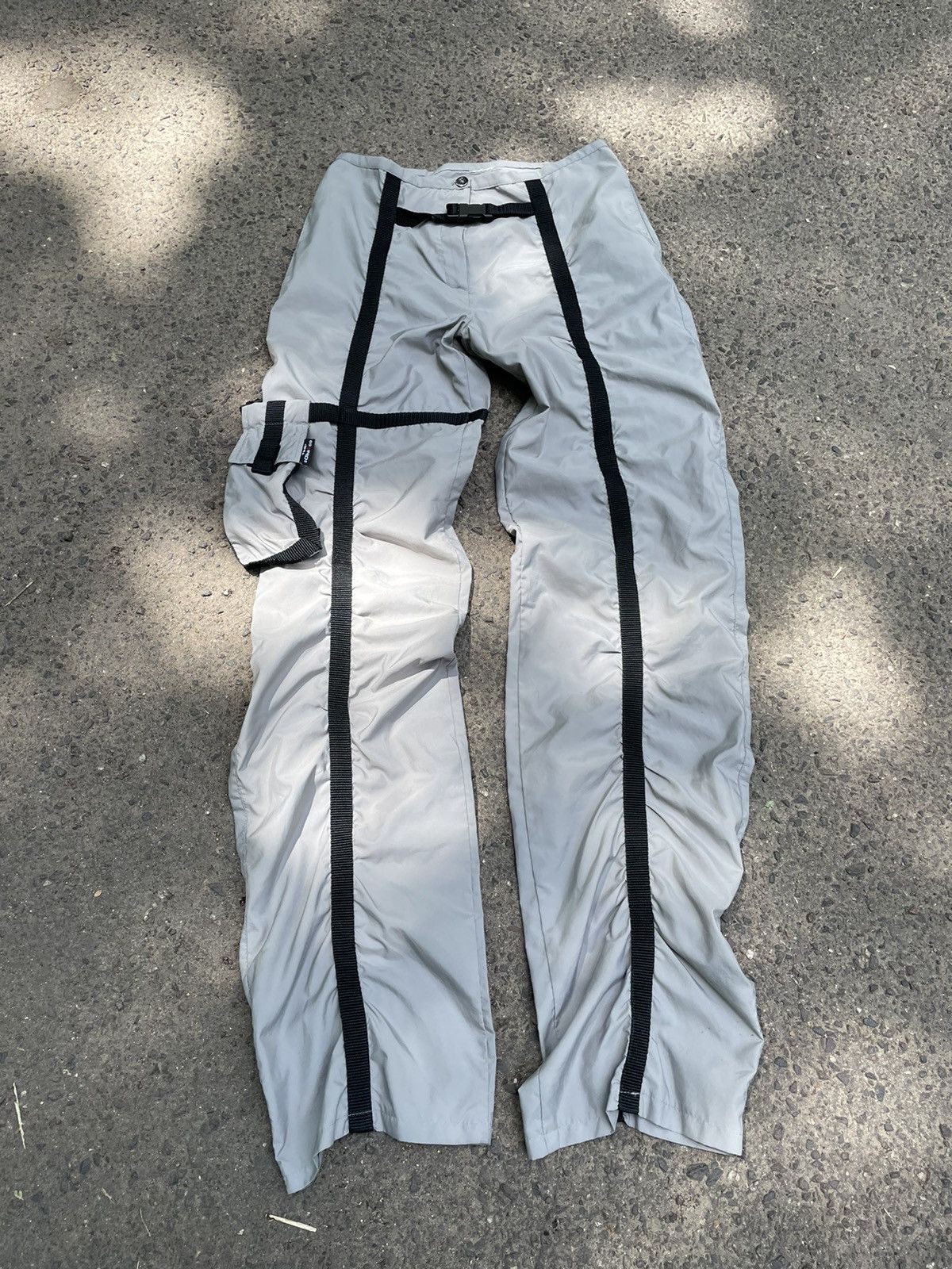 Japanese Brand × Vintage Vintage Japanese Brand Metalic Pants Size US 29 - 7 Thumbnail