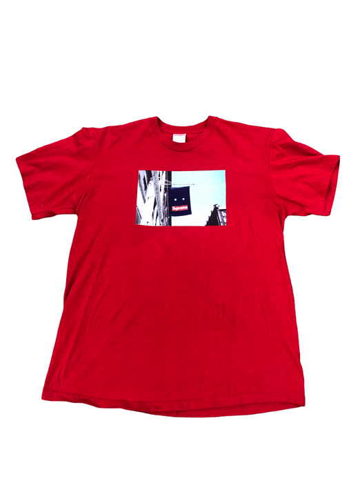 Supreme Banner Tee Red