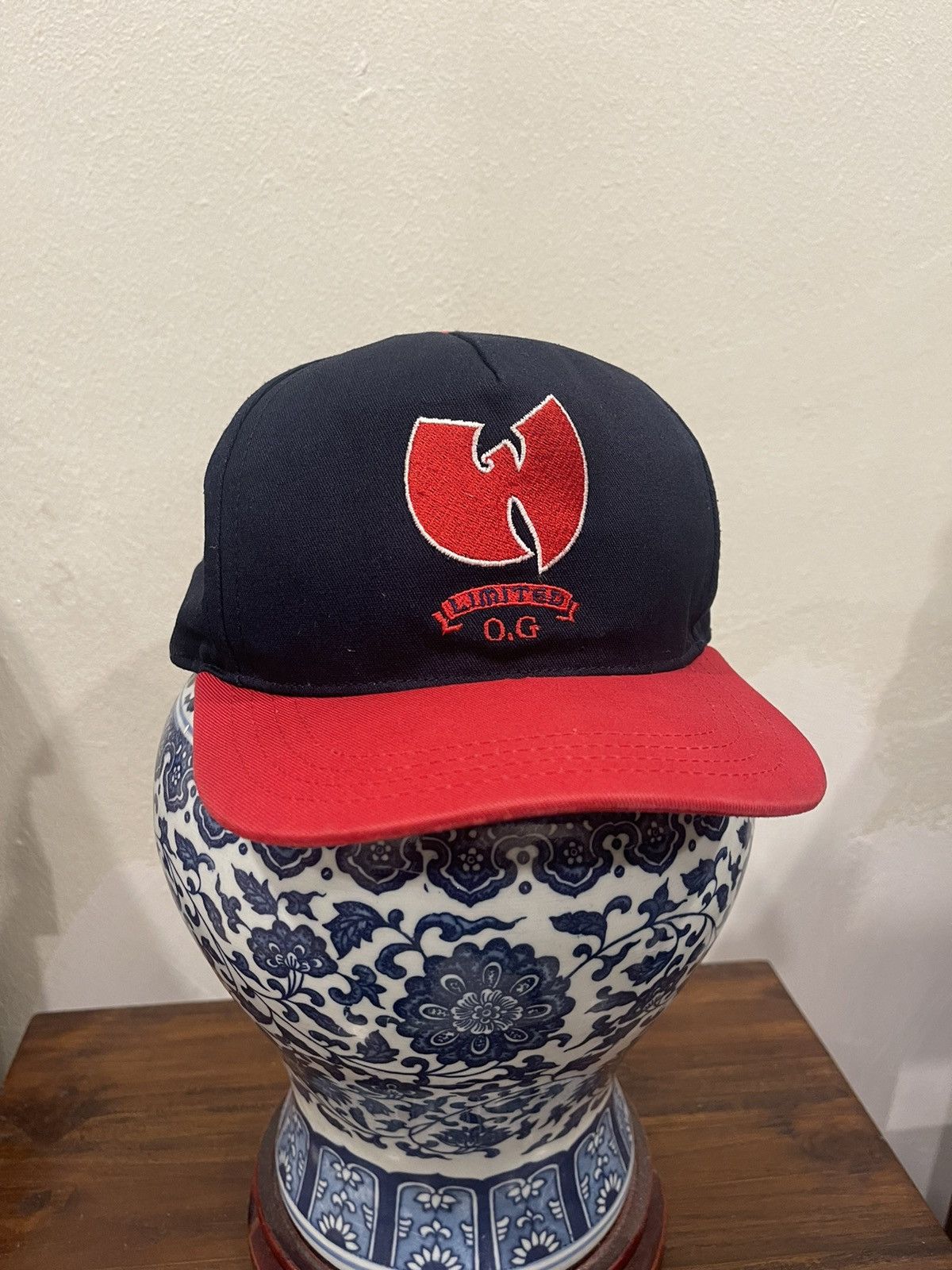 【希少】WU-TANG　6パネルキャップ　90sビンテージ　USA製　7-1/2 Vintage 90's Wu Tang Snapback Cap