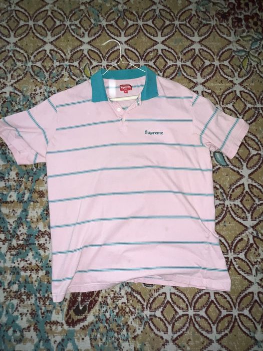 Supreme Supreme pink polo | Grailed