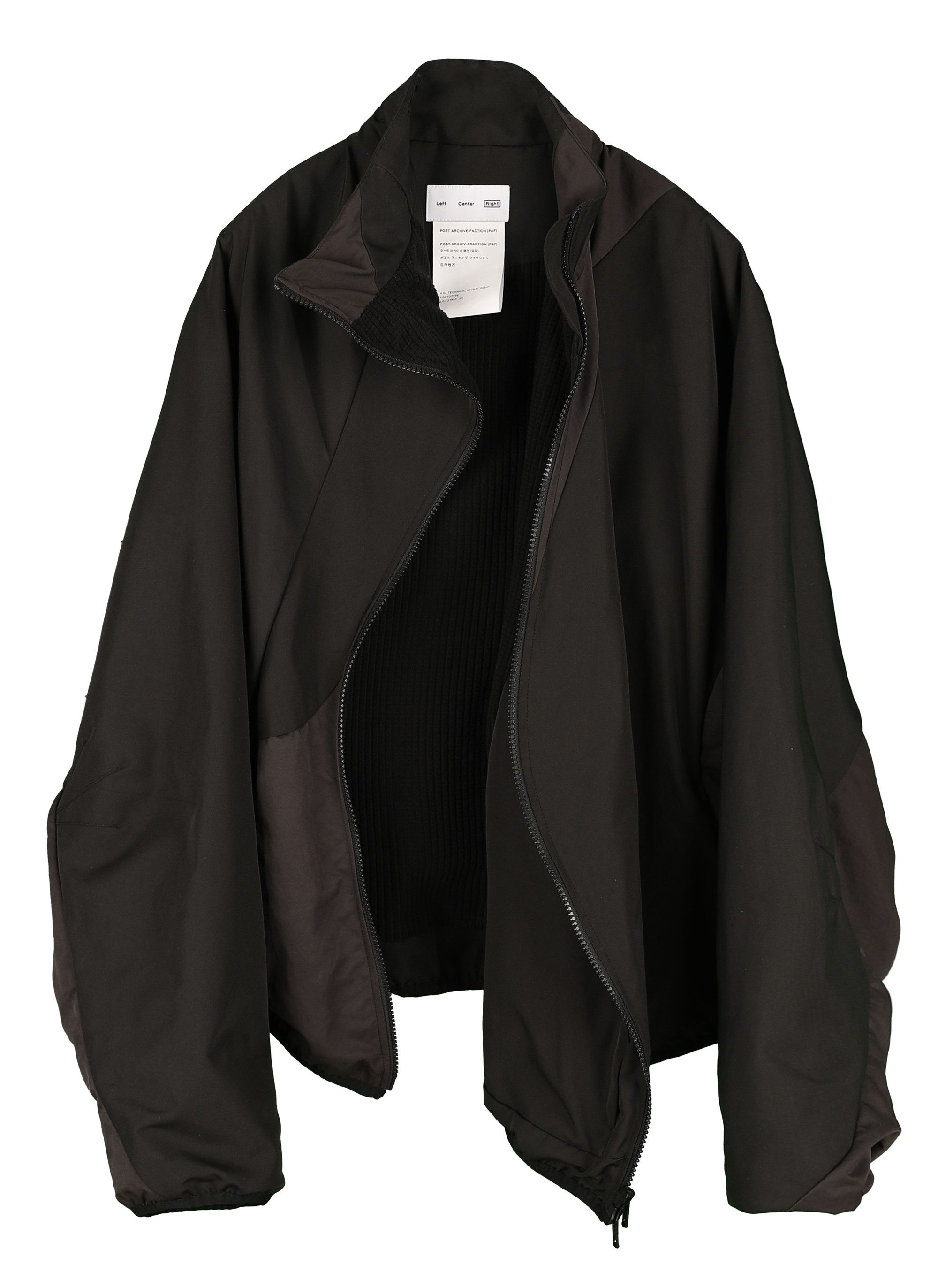 POST ARCHIVE FACTION (PAF) 4.0+ TECHNICAL JACKET RIGHT (BLACK) | Grailed