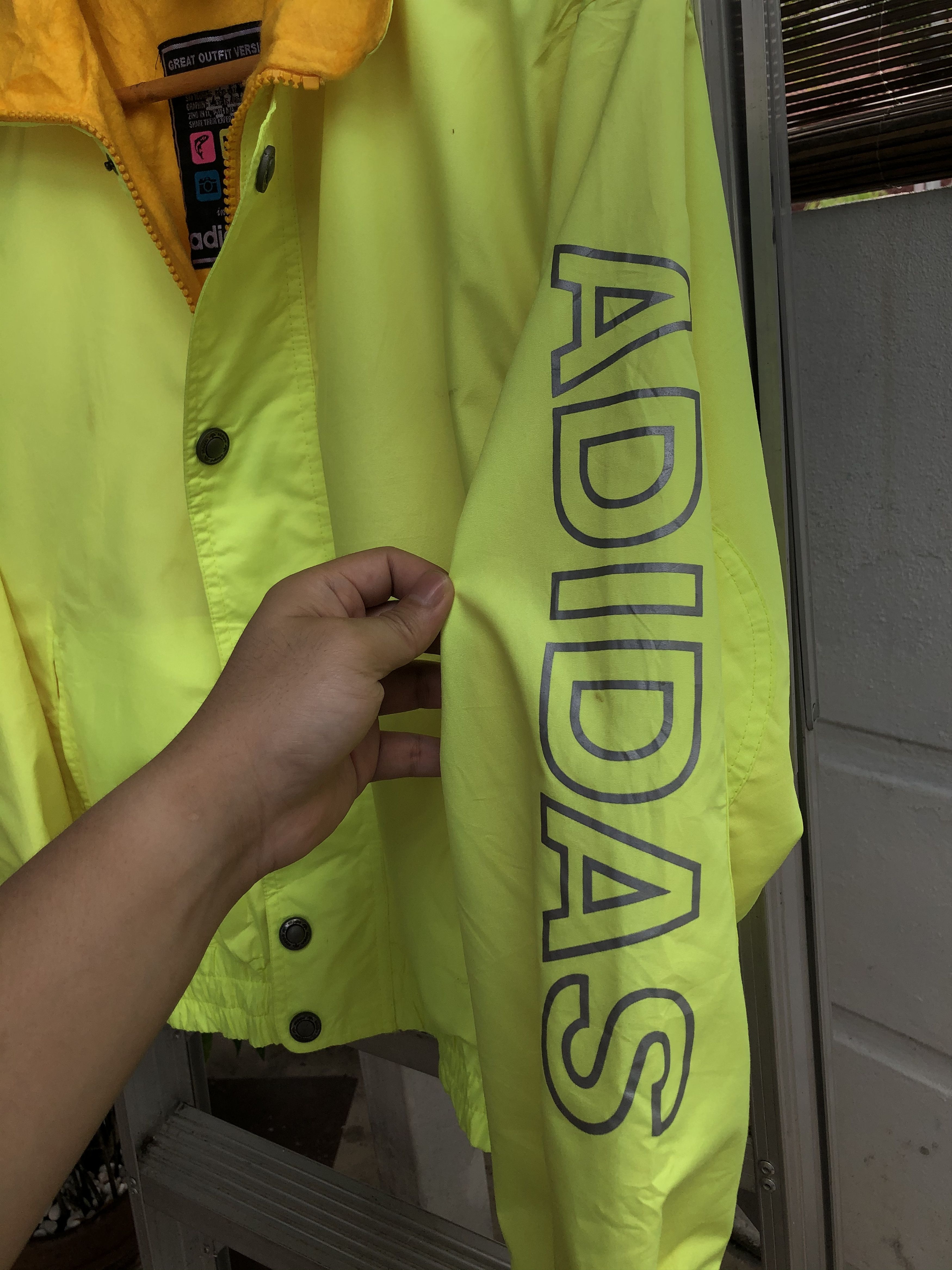 Adidas VINTAGE RARE ADIDAS MULTI-PURPOSE SLEEVES HIT JACKET Size US S / EU 44-46 / 1 - 4 Thumbnail