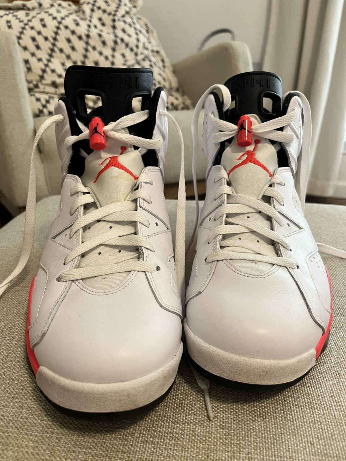 Jordan Brand Air Jordan 6 Retro Infrared 2014 Size US 10.5 / EU 43-44 - 3 Thumbnail