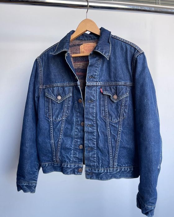 Vintage 1960s Levi’s 559 Type 3 Big E Denim Trucker Jacket Lined 40 ...