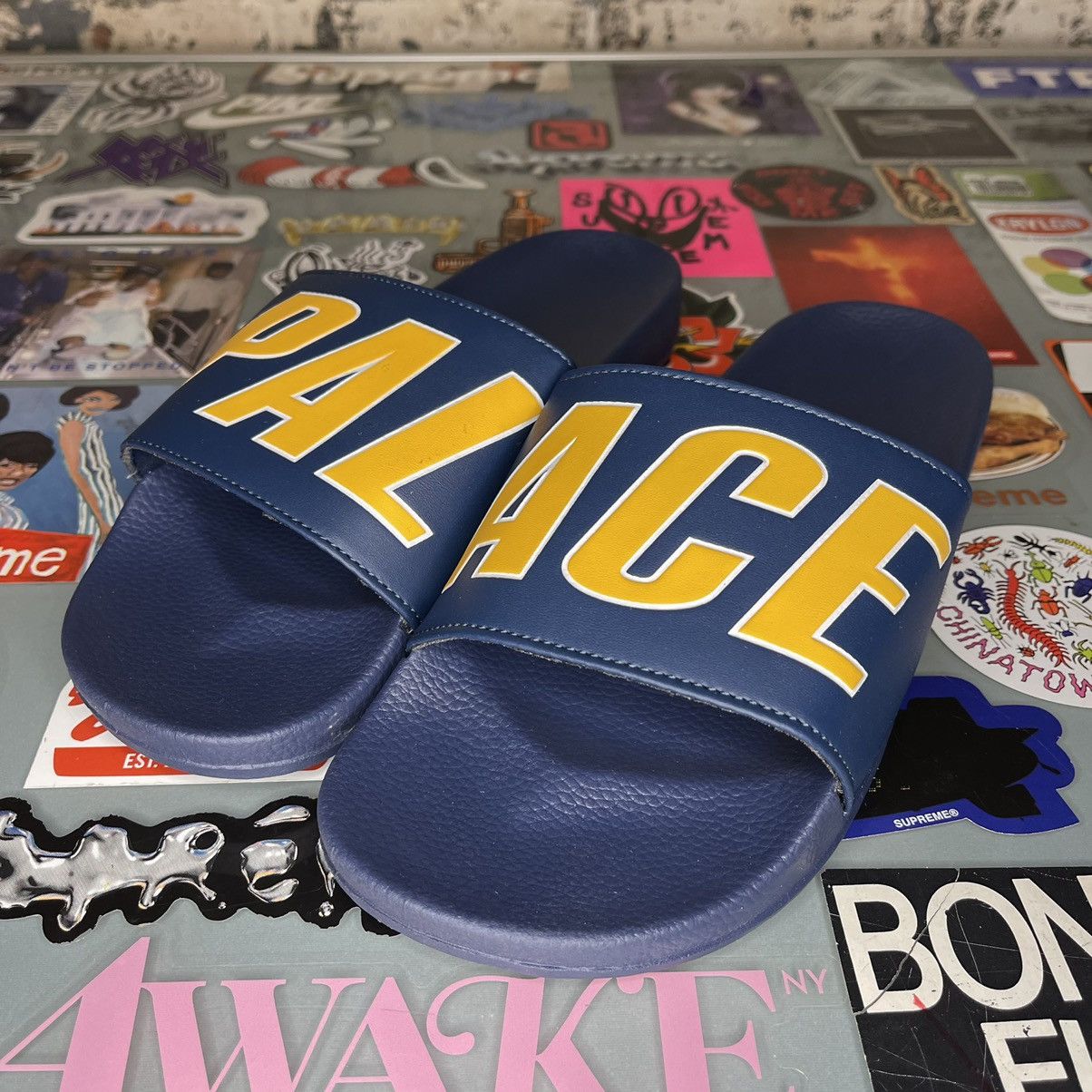 Palace Palace Slider Navy Size 9.5M Brand New Size US 9.5 / EU 42-43 - 3 Thumbnail