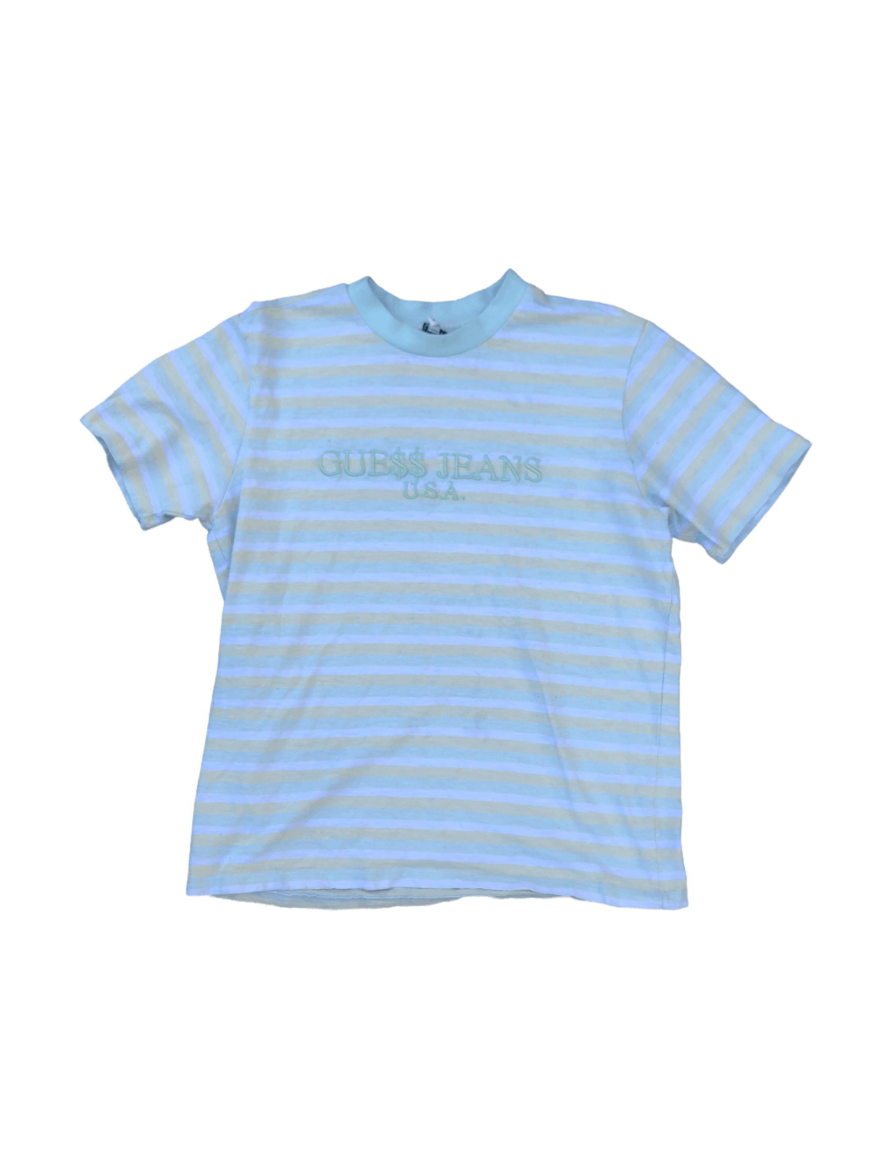 RARE Guess X ASAP ROCKY Striped Guess Shirt Small