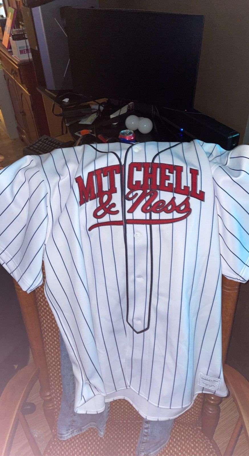 Mitchell & Ness Rare Mitchell And Ness baseball jersey Grailed