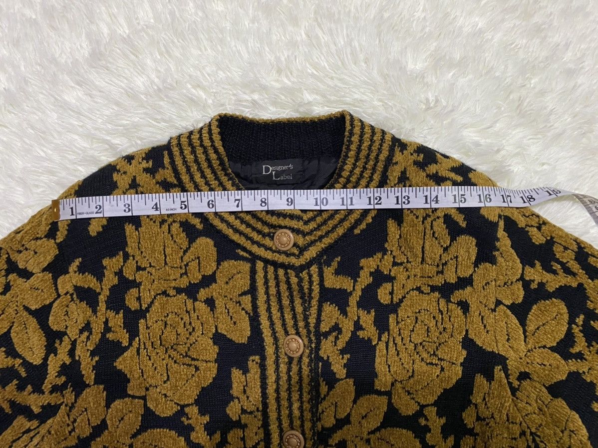 Japanese Brand Designer Label Ichioku Tapestry Floral Sweater Jacket Size US M / EU 48-50 / 2 - 16 Thumbnail