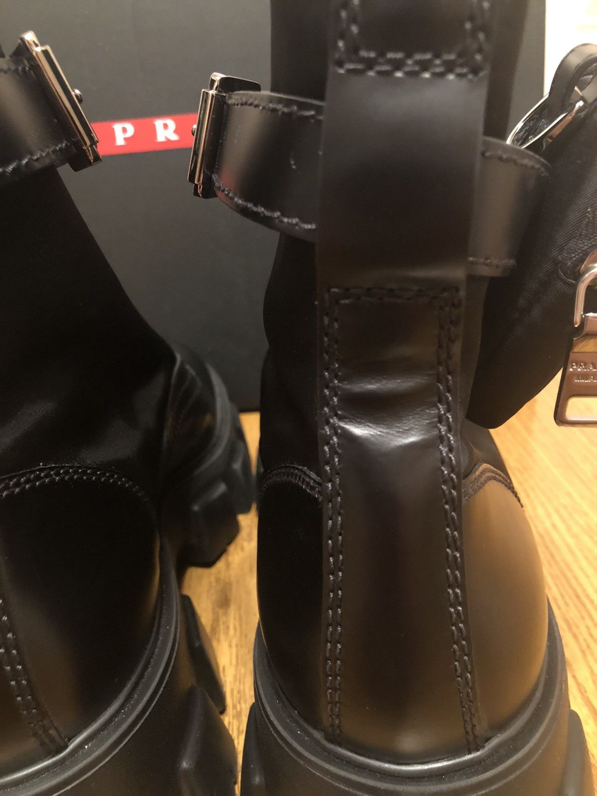 Prada Prada Monolith Boots Size US 12 / EU 45 - 13 Thumbnail