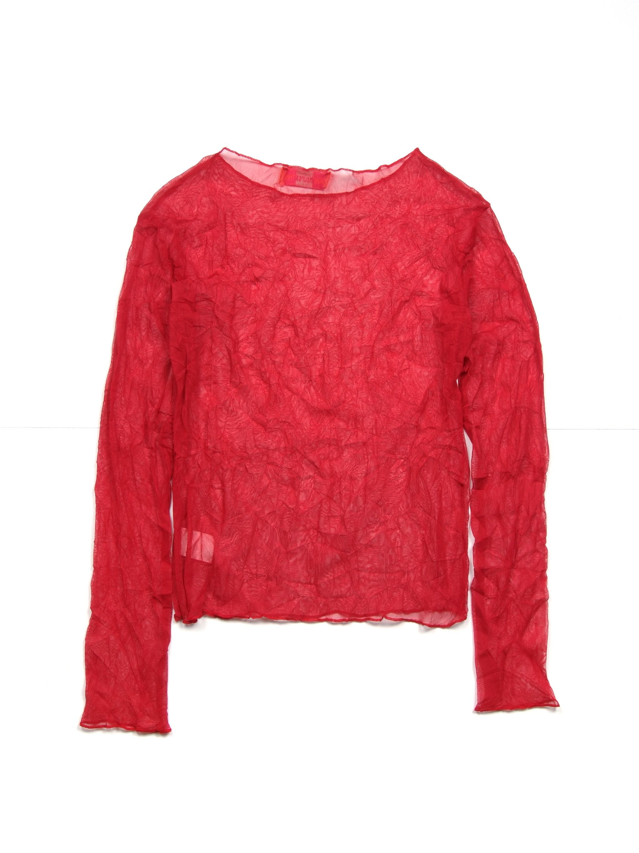 Vintage Vintage Made in France Mesh Sheer Top Size M / US 6-8 / IT 42-44 - 2 Thumbnail