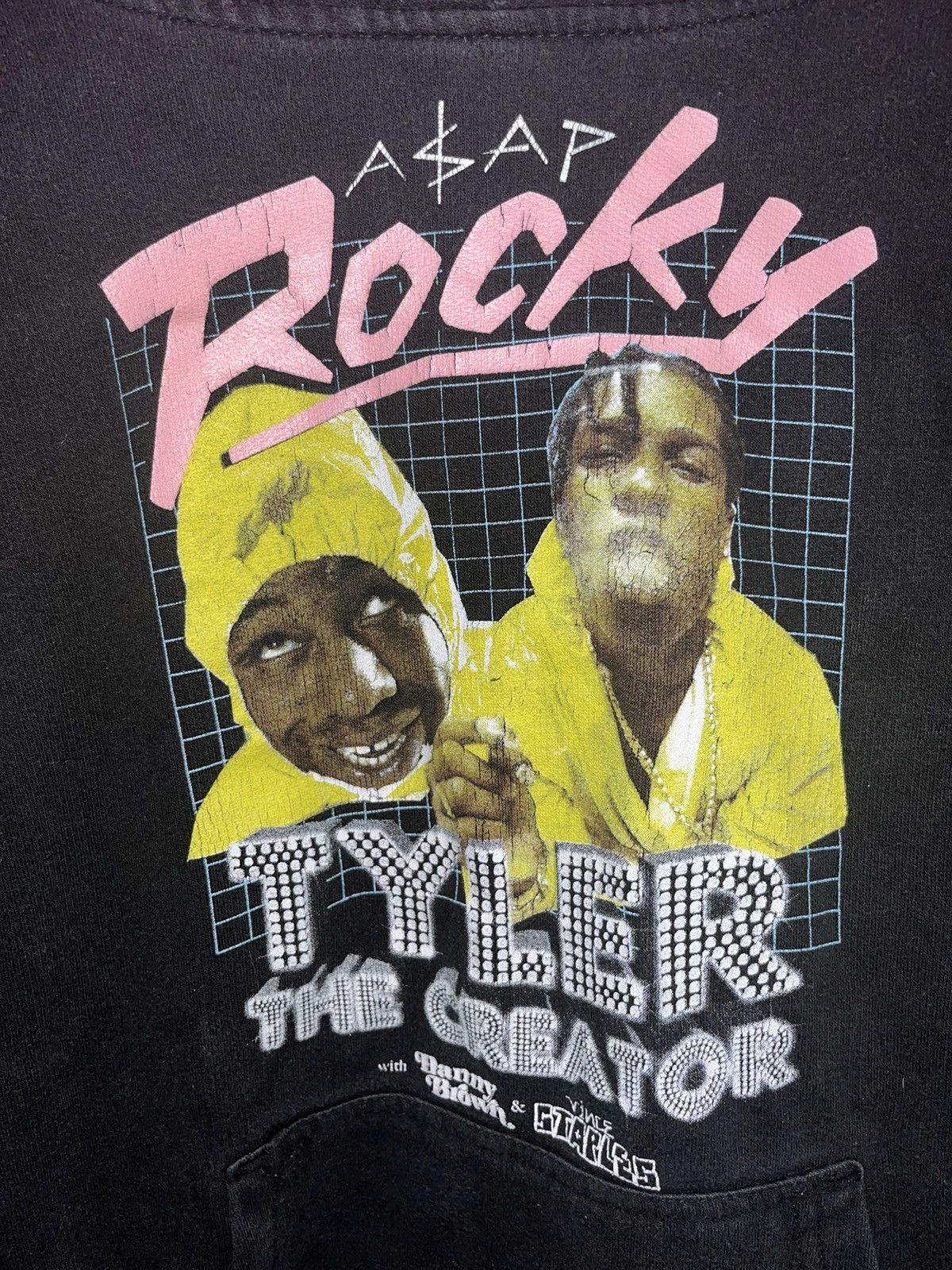 Asap Rocky Golf Wang ASAP Rocky x Tyler the Creator 2015 Tour GolfWang hoodie Grailed