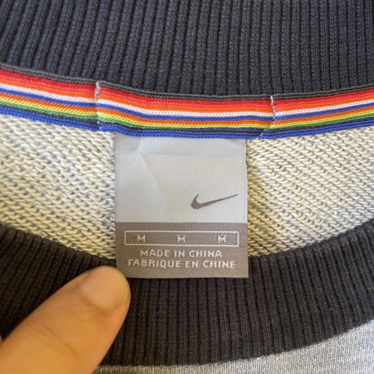 Nike × Vintage Vintage Nike Big Logo Crewneck Sweatshirt Size M Size US M / EU 48-50 / 2 - 8 Thumbnail