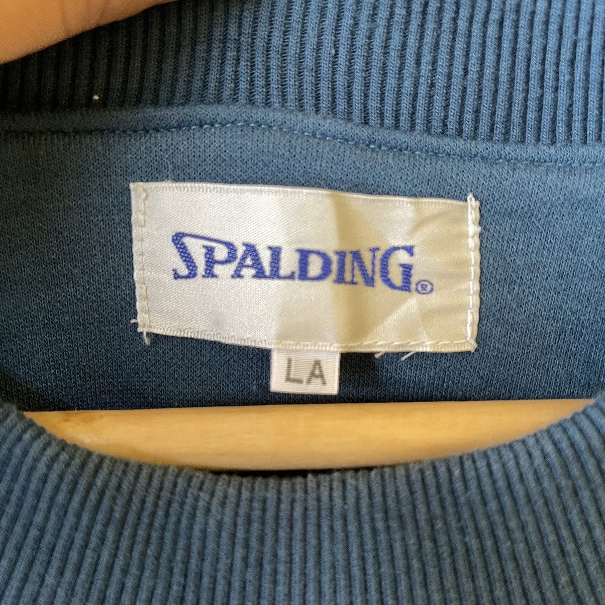 Spalding Vintage 90s Spalding Big logo Crewneck Sweatshirt size XL Size US XL / EU 56 / 4 - 8 Thumbnail