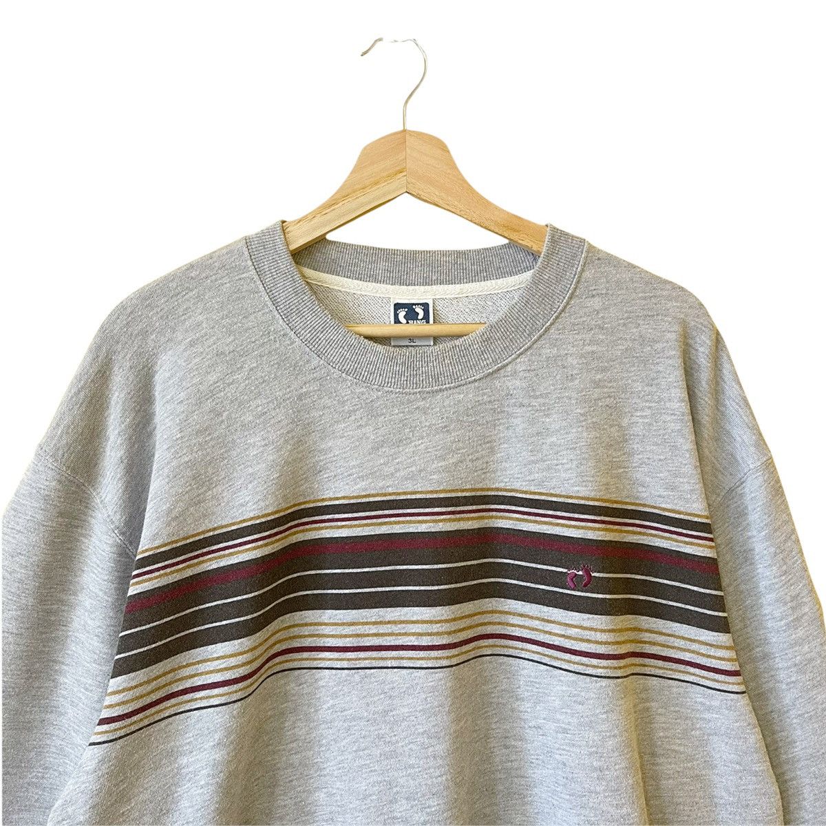 Hang Ten Vintage 90s Hang Ten Big Logo Crewneck Sweatshirt Size L Size US L / EU 52-54 / 3 - 5 Thumbnail