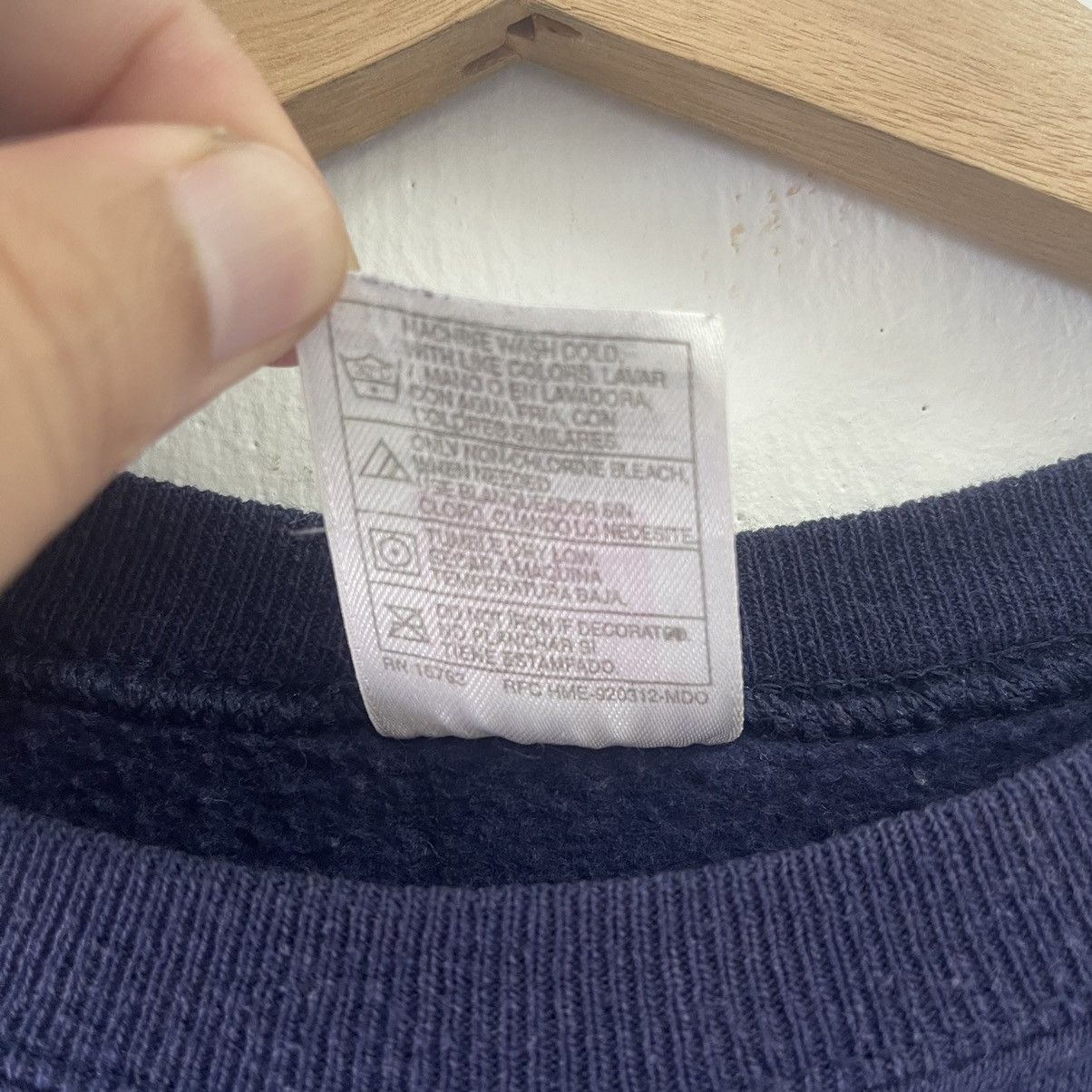 Hanes Vintage 90s Hanes Plain Crewneck Sweatshirt Size L Size US L / EU 52-54 / 3 - 7 Thumbnail