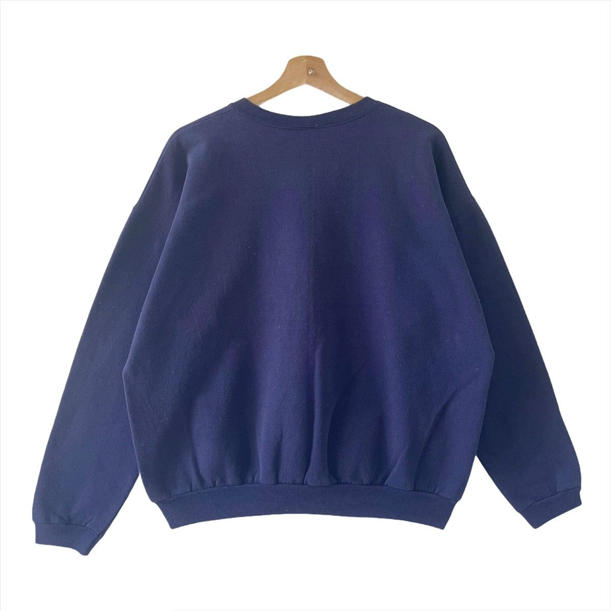 Hanes Vintage 90s Hanes Plain Crewneck Sweatshirt Size L Size US L / EU 52-54 / 3 - 5 Thumbnail