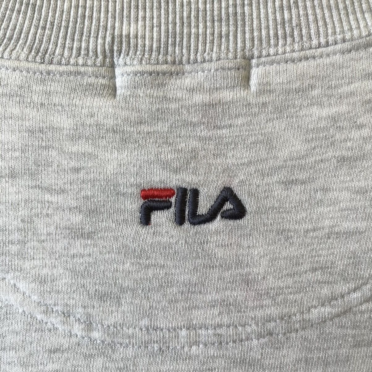 Fila × Vintage Vintage 90s Fila Embroidered Logo Crewneck Sweatshirt Size M Size US M / EU 48-50 / 2 - 8 Thumbnail