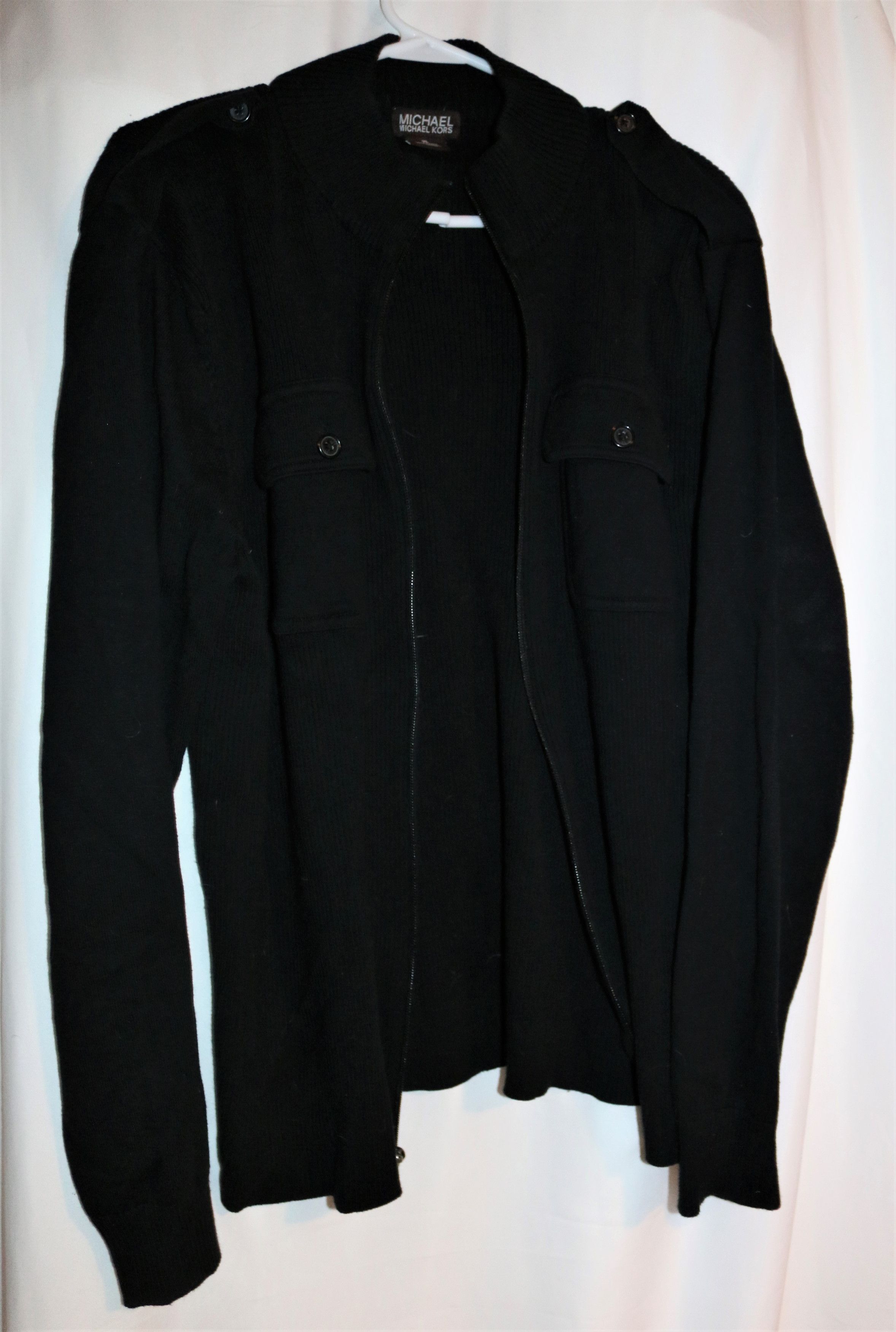 Michael Kors Vintage Sweater - Shirt - Thick 100% Cotton + Zip Size US XL / EU 56 / 4 - 3 Thumbnail
