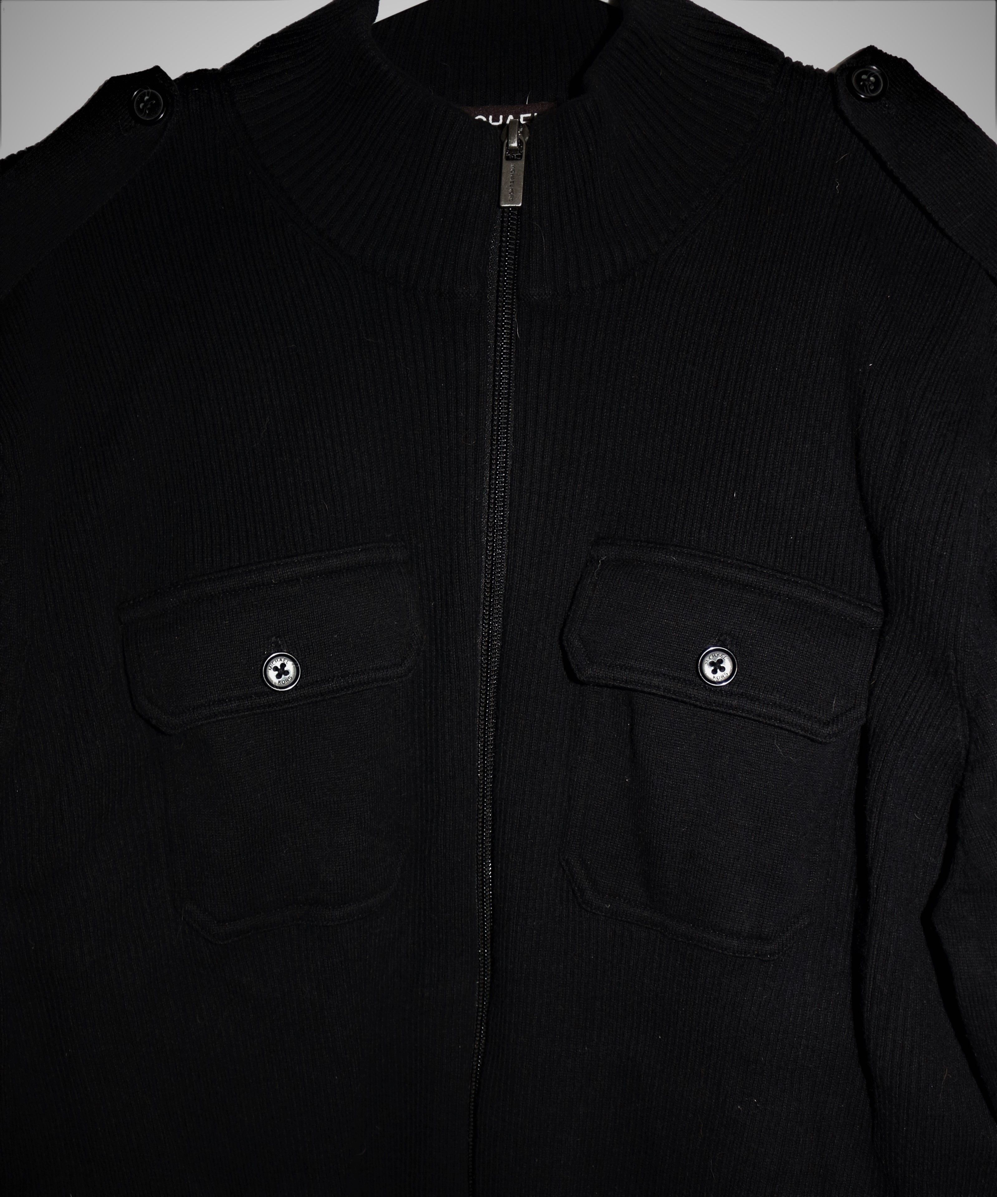 Michael Kors Vintage Sweater - Shirt - Thick 100% Cotton + Zip Size US XL / EU 56 / 4 - 5 Thumbnail