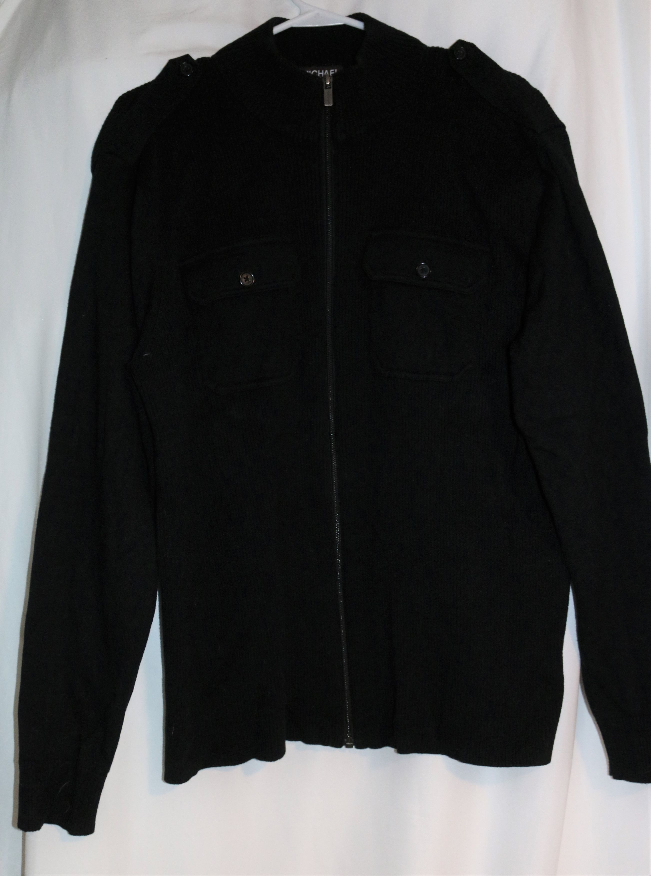 Michael Kors Vintage Sweater - Shirt - Thick 100% Cotton + Zip Size US XL / EU 56 / 4 - 10 Thumbnail