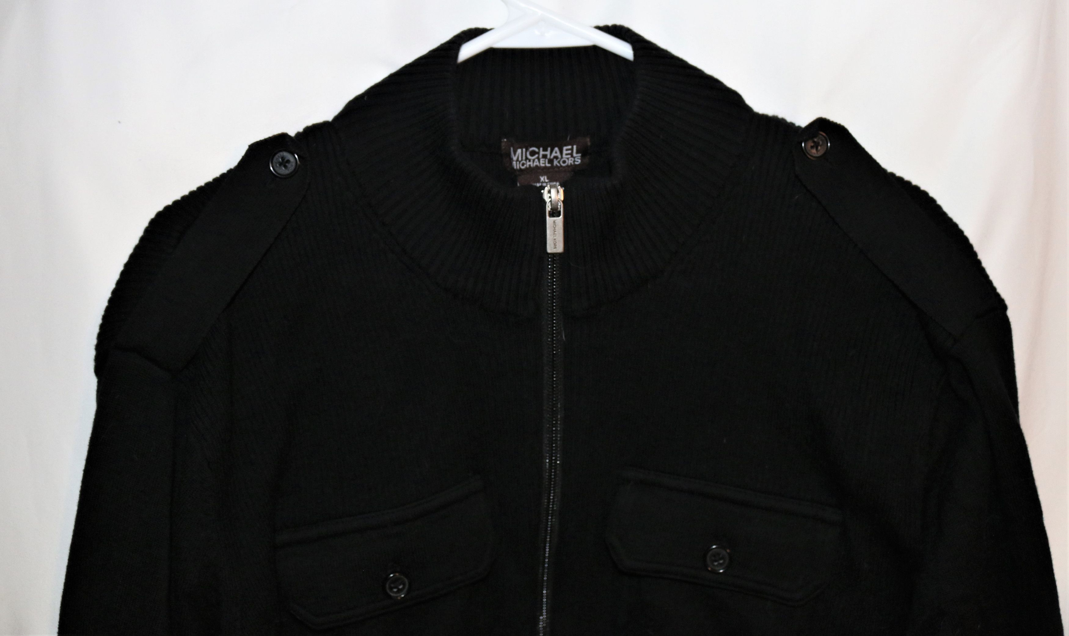 Michael Kors Vintage Sweater - Shirt - Thick 100% Cotton + Zip Size US XL / EU 56 / 4 - 2 Thumbnail