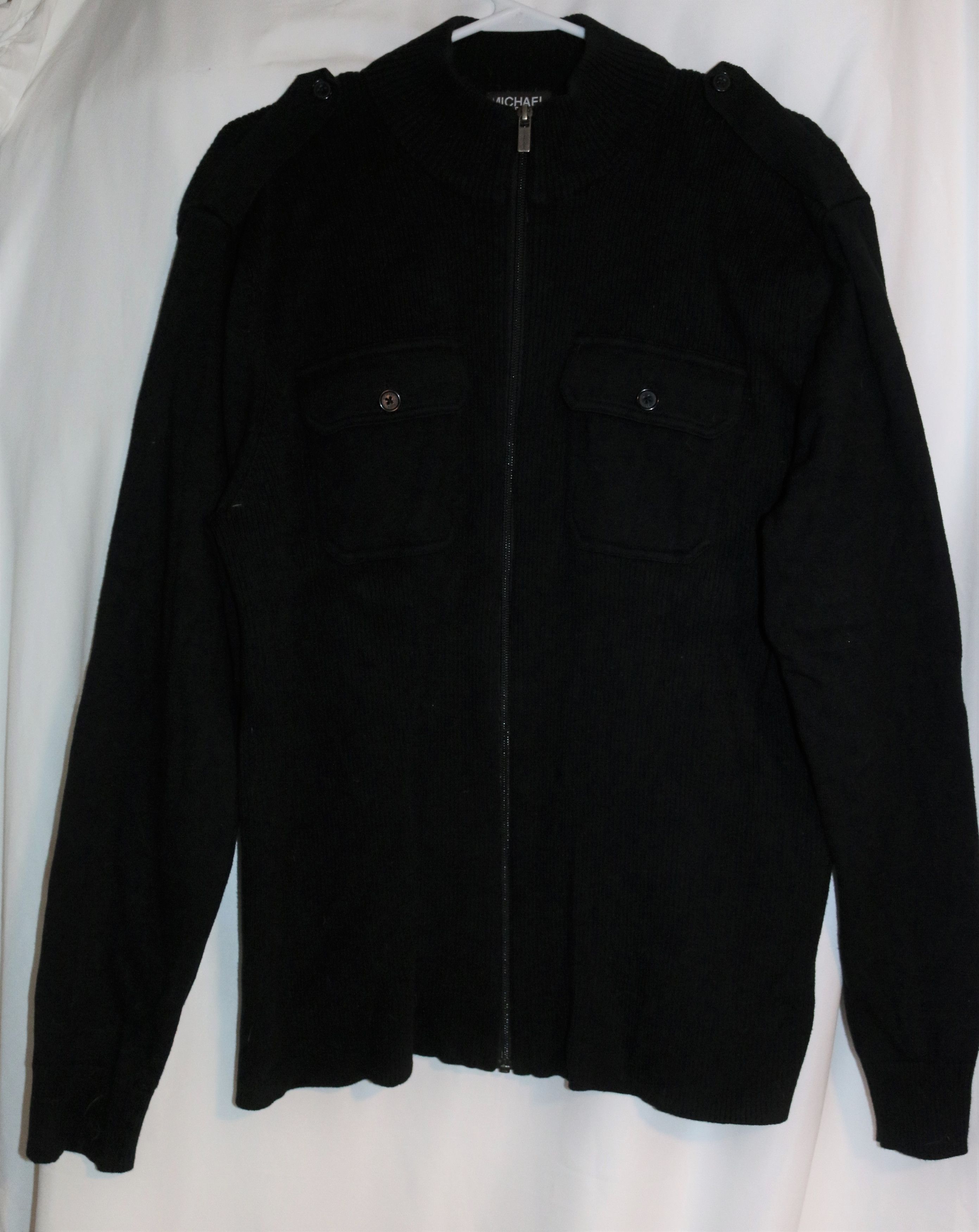 Michael Kors Vintage Sweater - Shirt - Thick 100% Cotton + Zip Size US XL / EU 56 / 4 - 1 Thumbnail