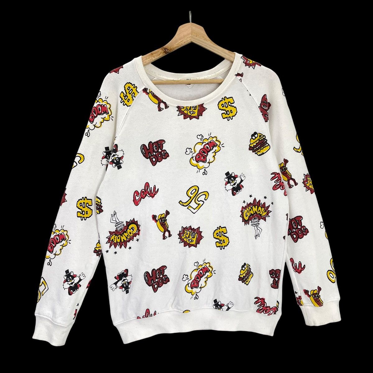Japanese Brand Co&Lu Art Fullprint Crewneck Sweatshirt Size M Size US M / EU 48-50 / 2 - 1 Thumbnail