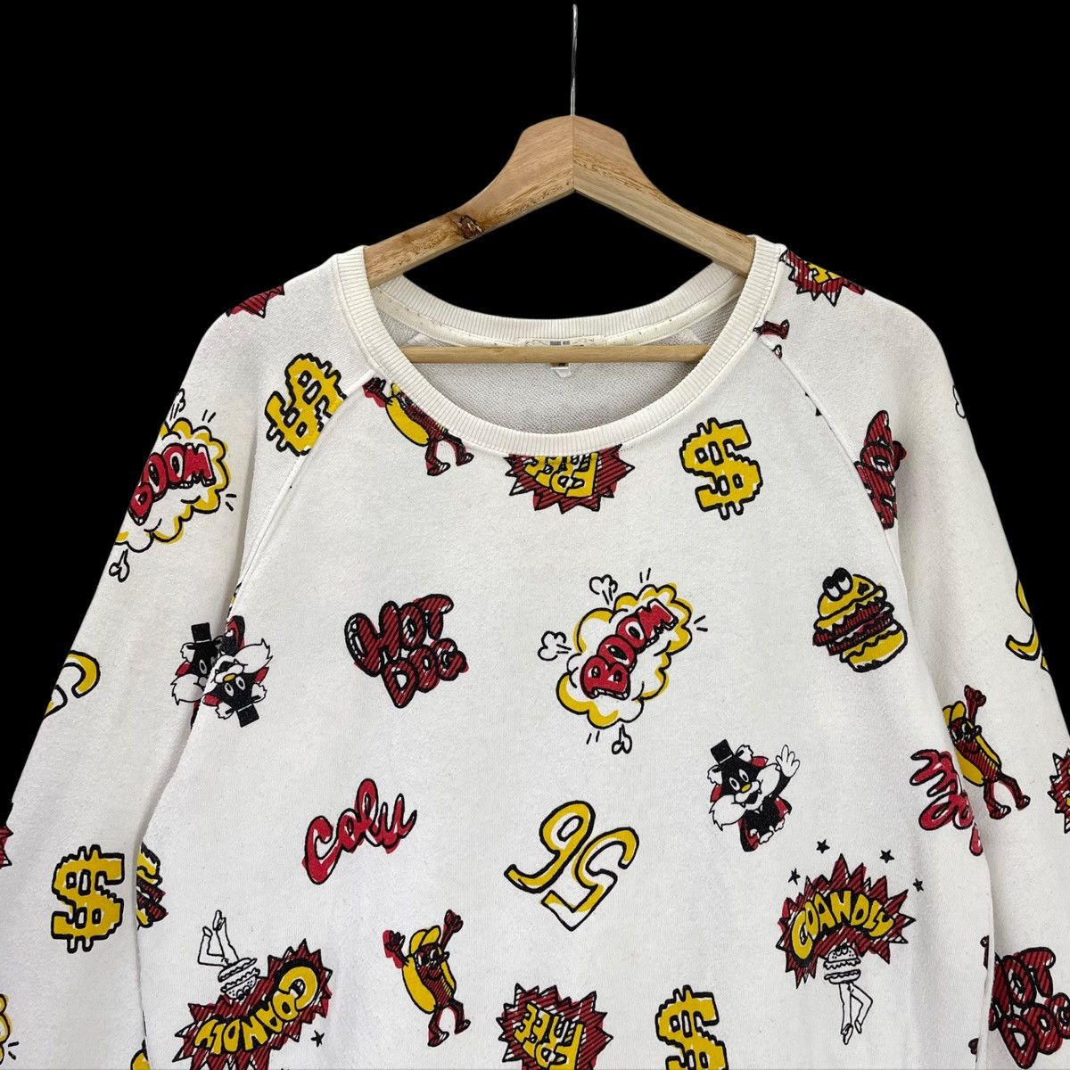 Japanese Brand Co&Lu Art Fullprint Crewneck Sweatshirt Size M Size US M / EU 48-50 / 2 - 4 Thumbnail